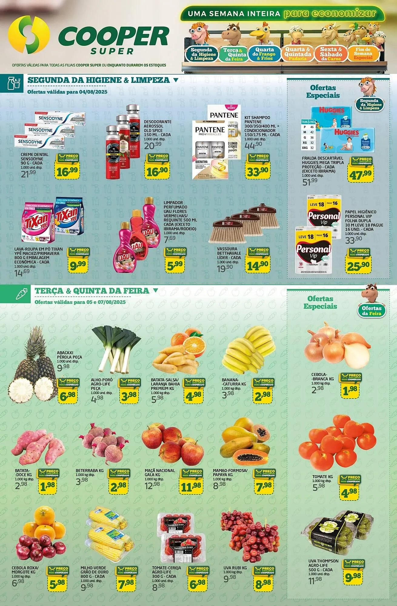 Encarte de Catálogo Cooper 4 de agosto até 8 de agosto 2025 - Pagina 1