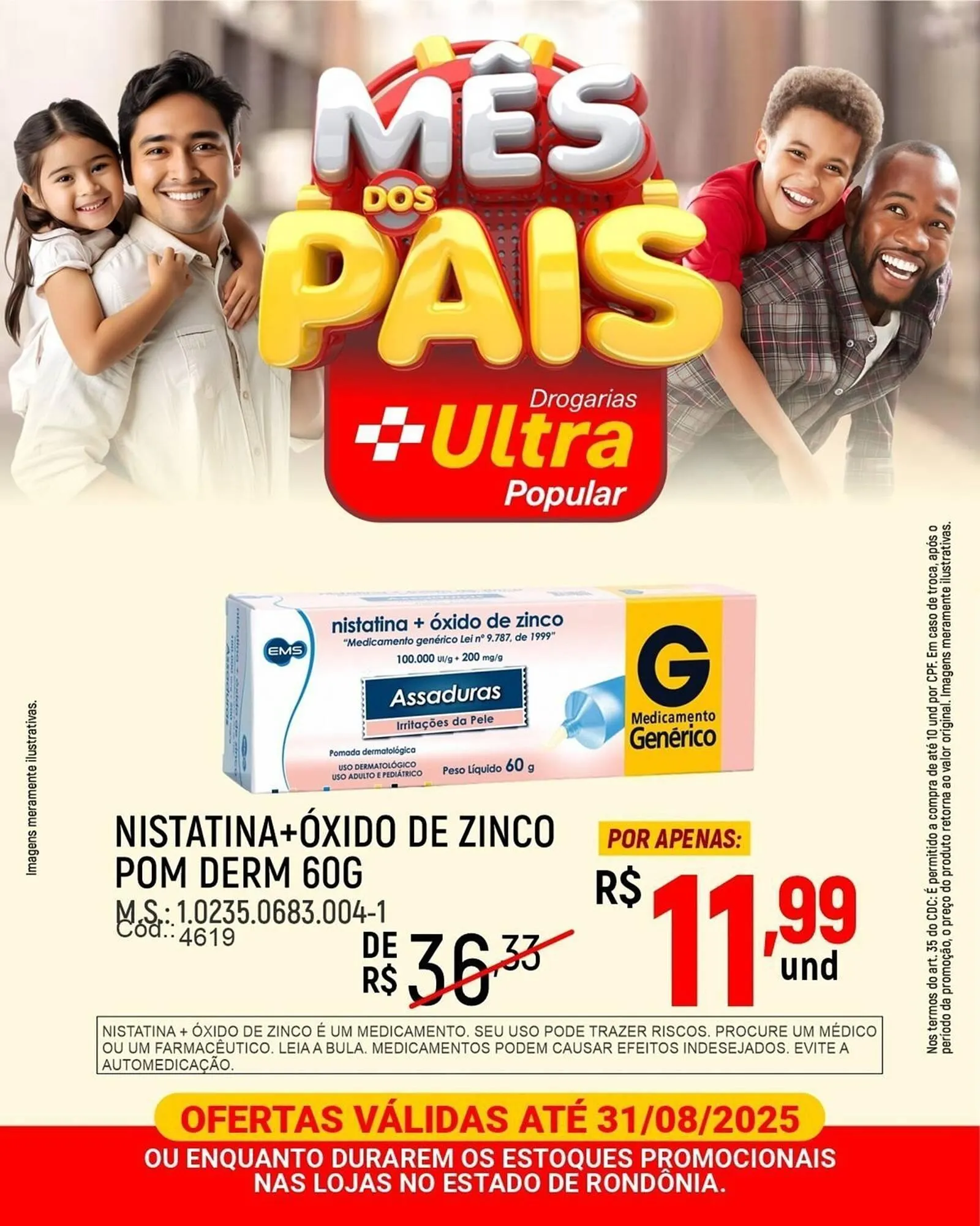 Encarte de Catálogo Drogarias Ultra Popular 1 de agosto até 31 de agosto 2025 - Pagina 7