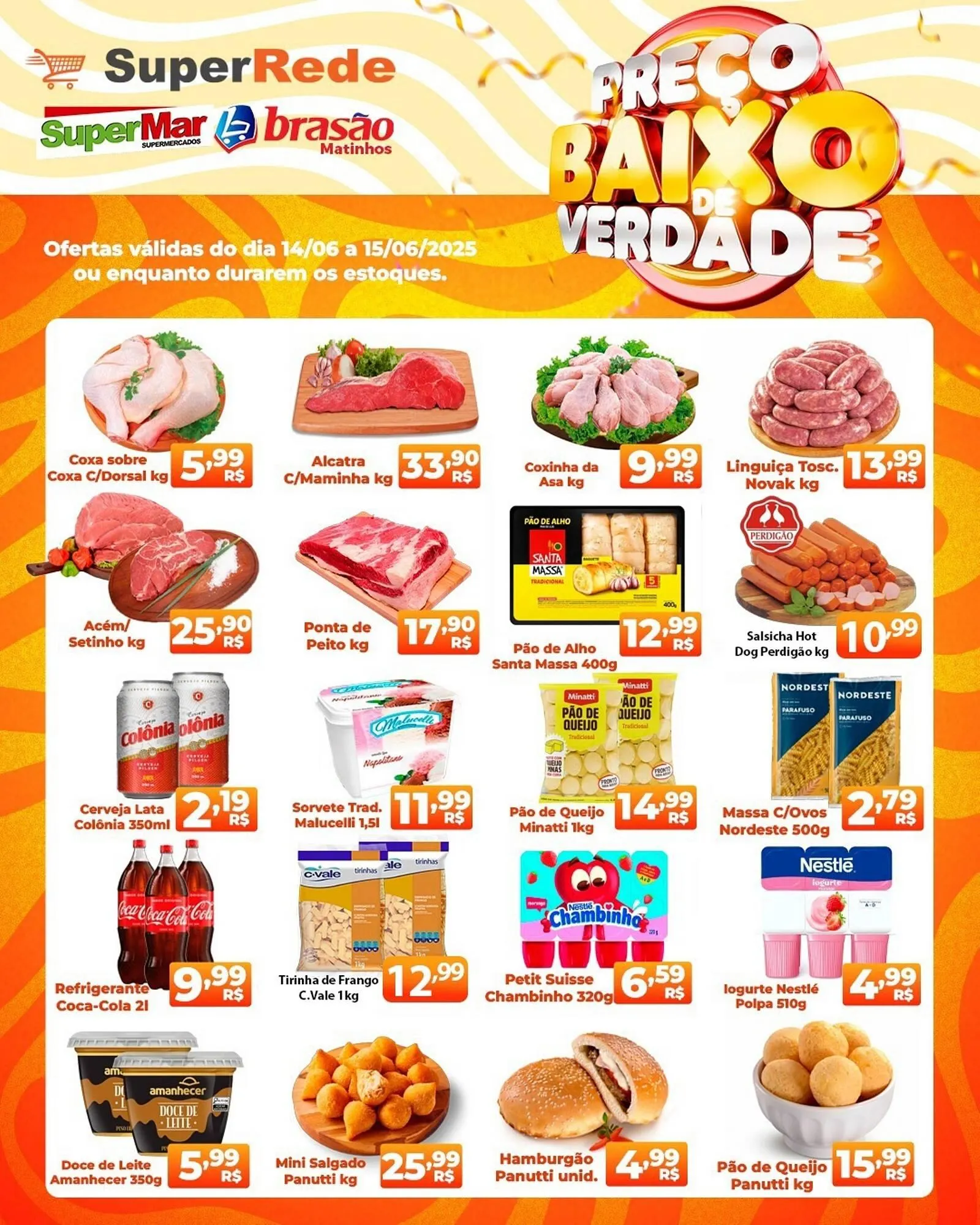 Encarte de Catálogo Super Rede Atacadista 14 de junho até 15 de junho 2025 - Pagina 1
