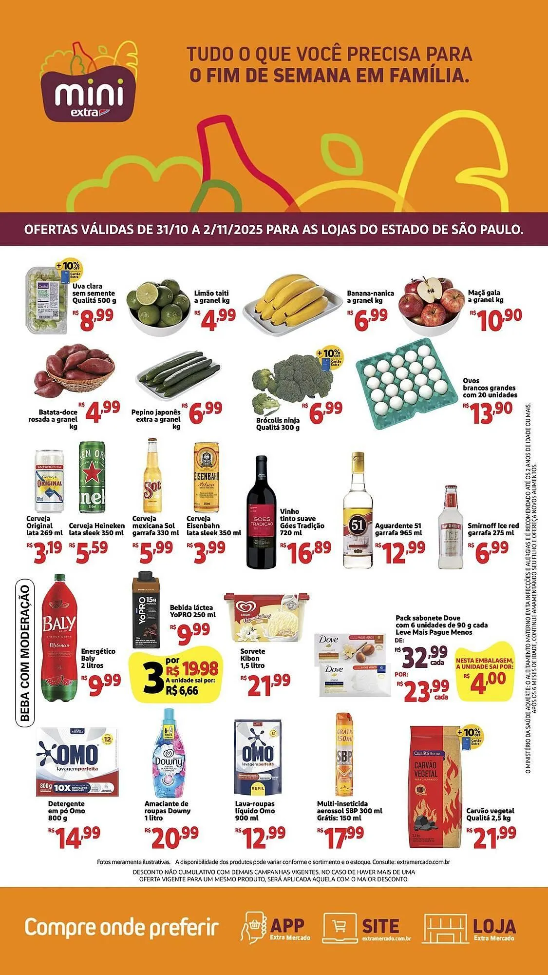 Folheto Mini Extra - 1