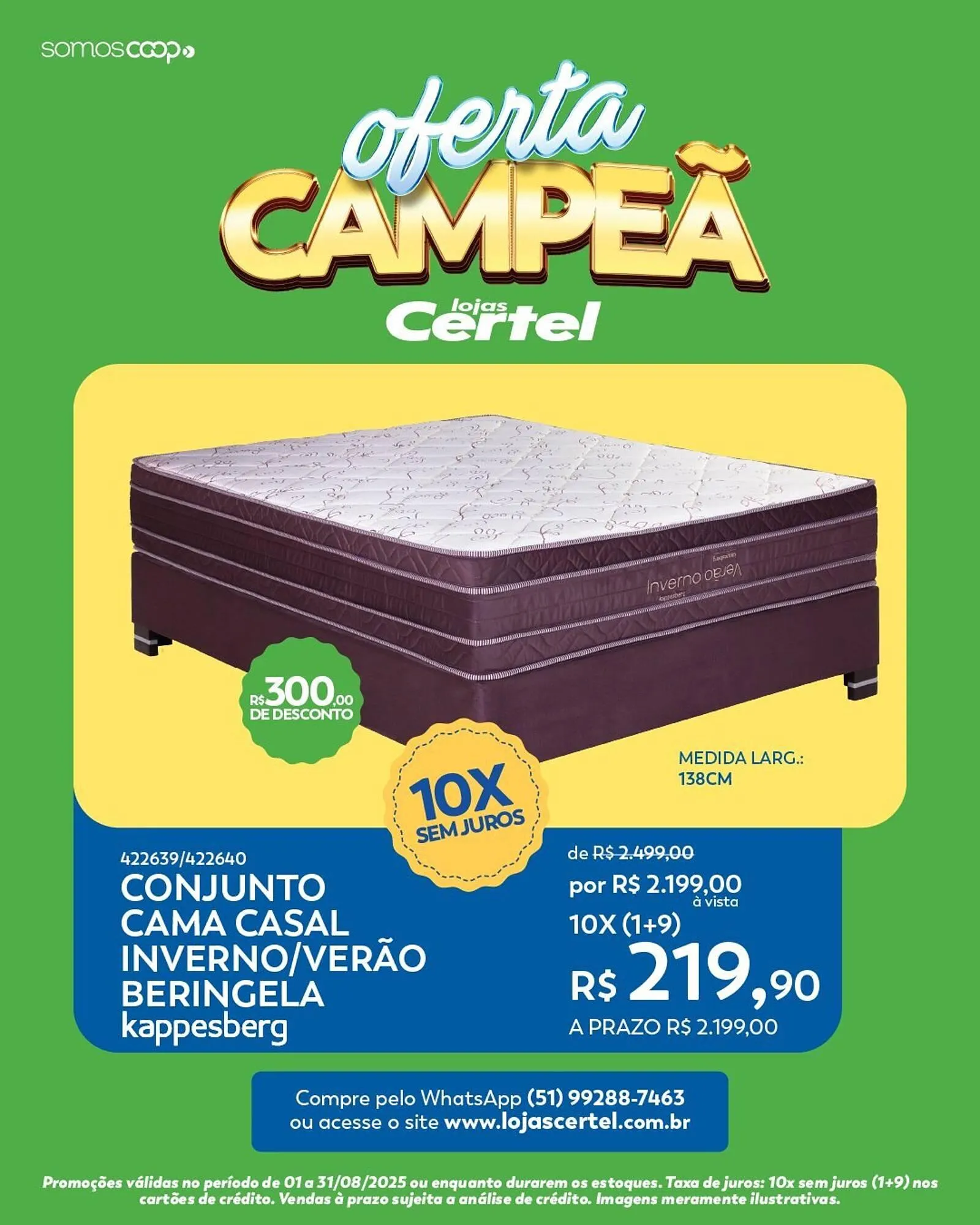 Encarte de Catálogo Lojas Certel 12 de agosto até 31 de agosto 2025 - Pagina 4