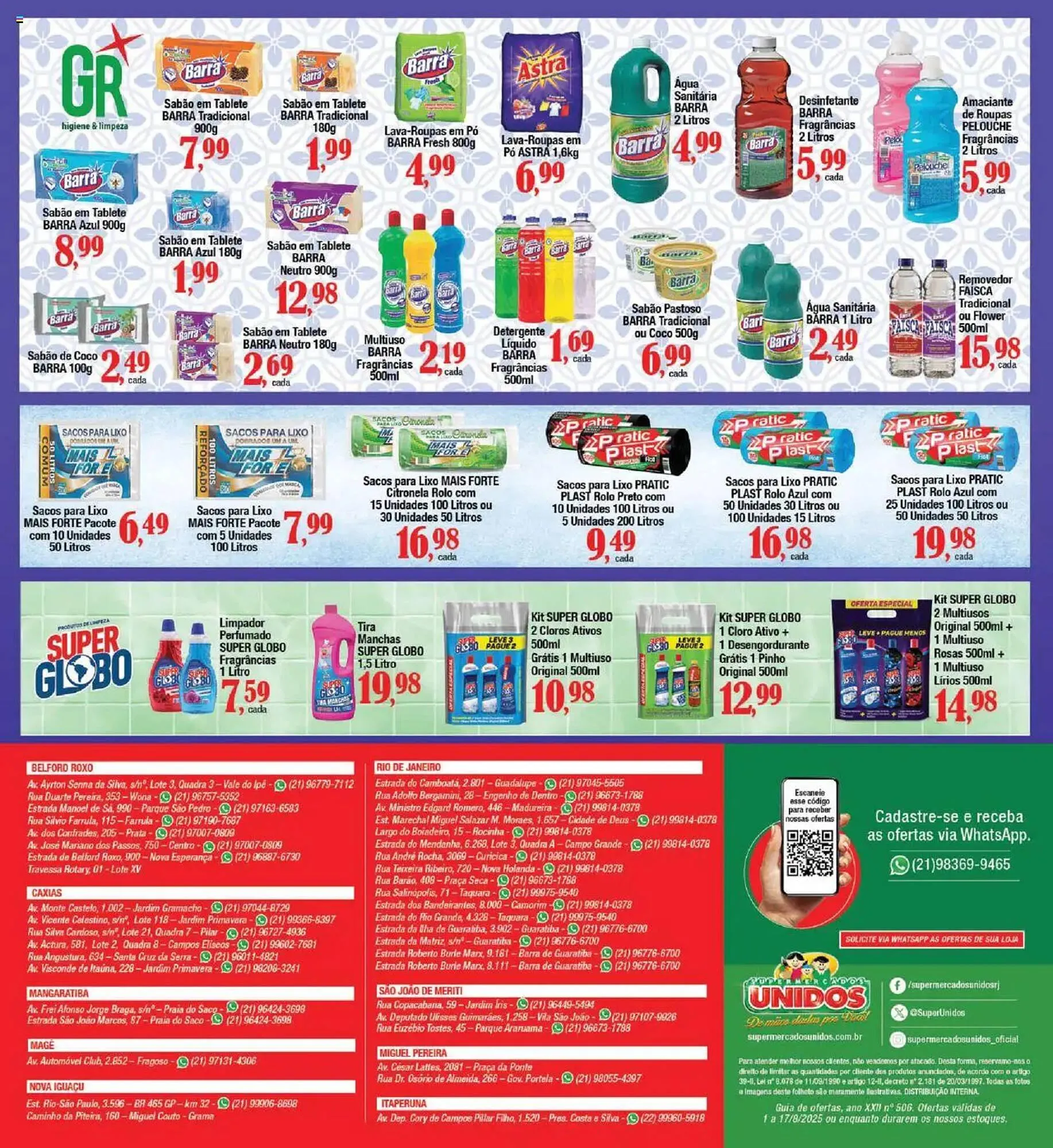 Encarte de Catálogo Supermercados Unidos 1 de agosto até 18 de agosto 2025 - Pagina 12
