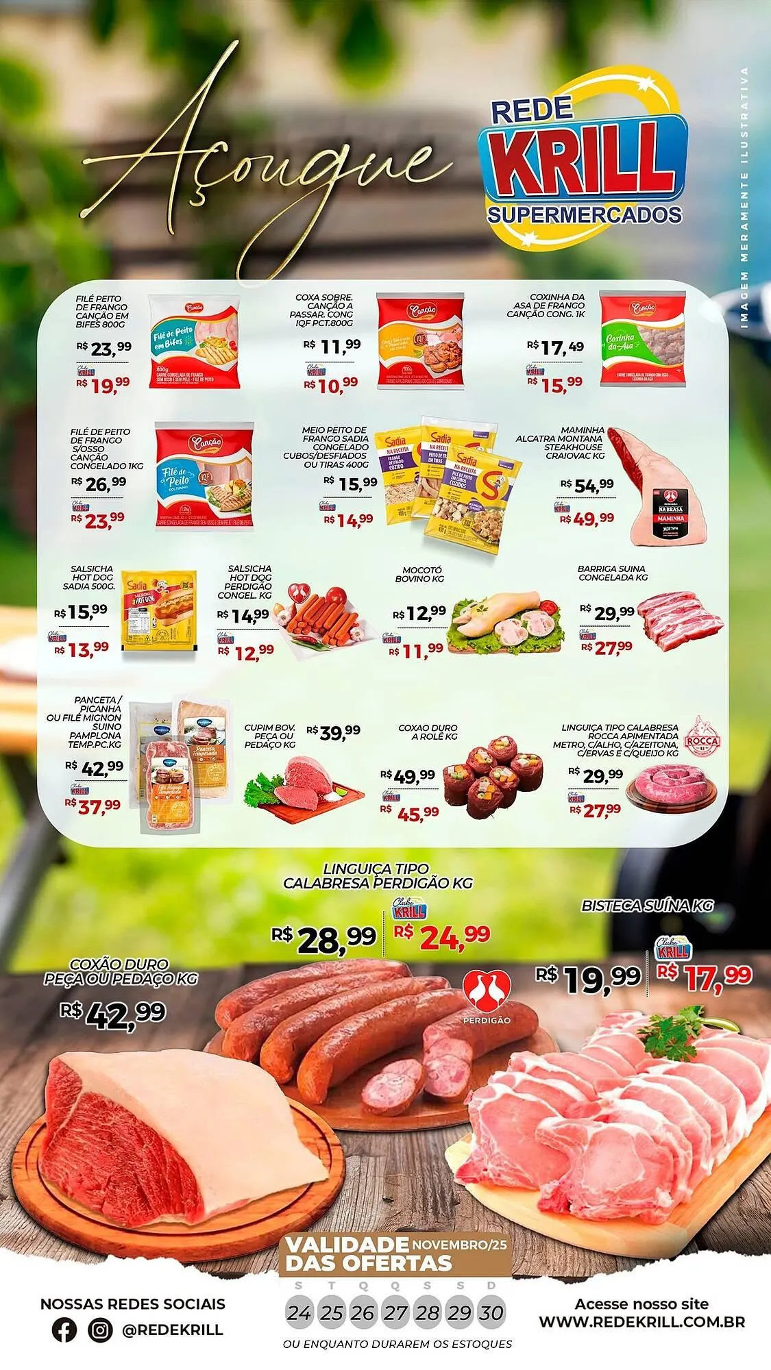 Encarte de Folheto Rede Krill 24 de novembro até 30 de novembro 2025 - Pagina 1