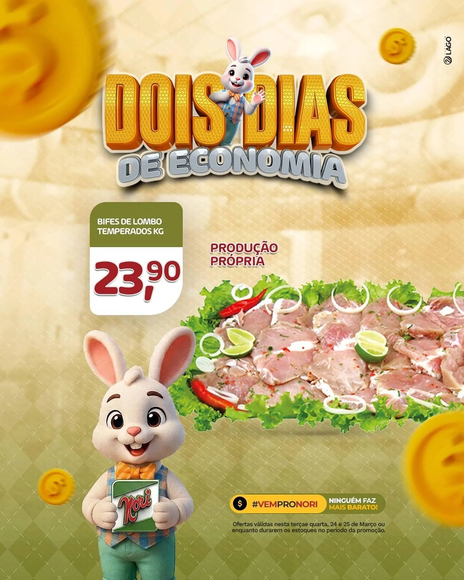 Encarte de Catálogo Supermercados Nori 24 de março até 25 de março 2026 - Pagina 3