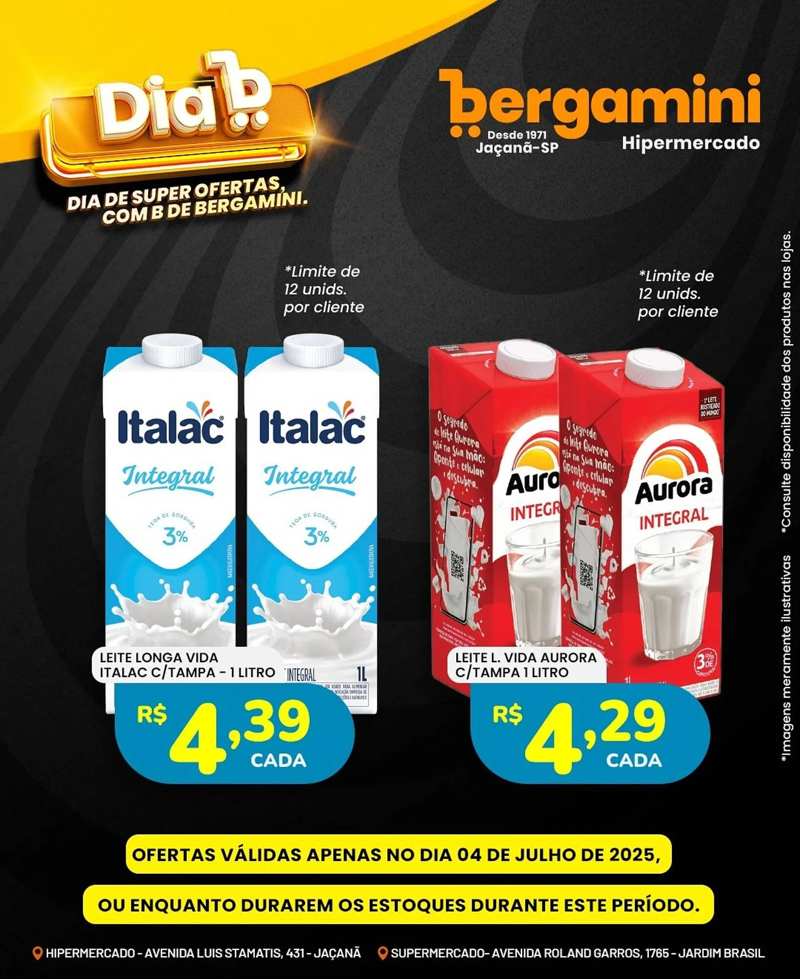 Encarte de Catálogo Supermercado Bergamini 3 de julho até 4 de julho 2025 - Pagina 4