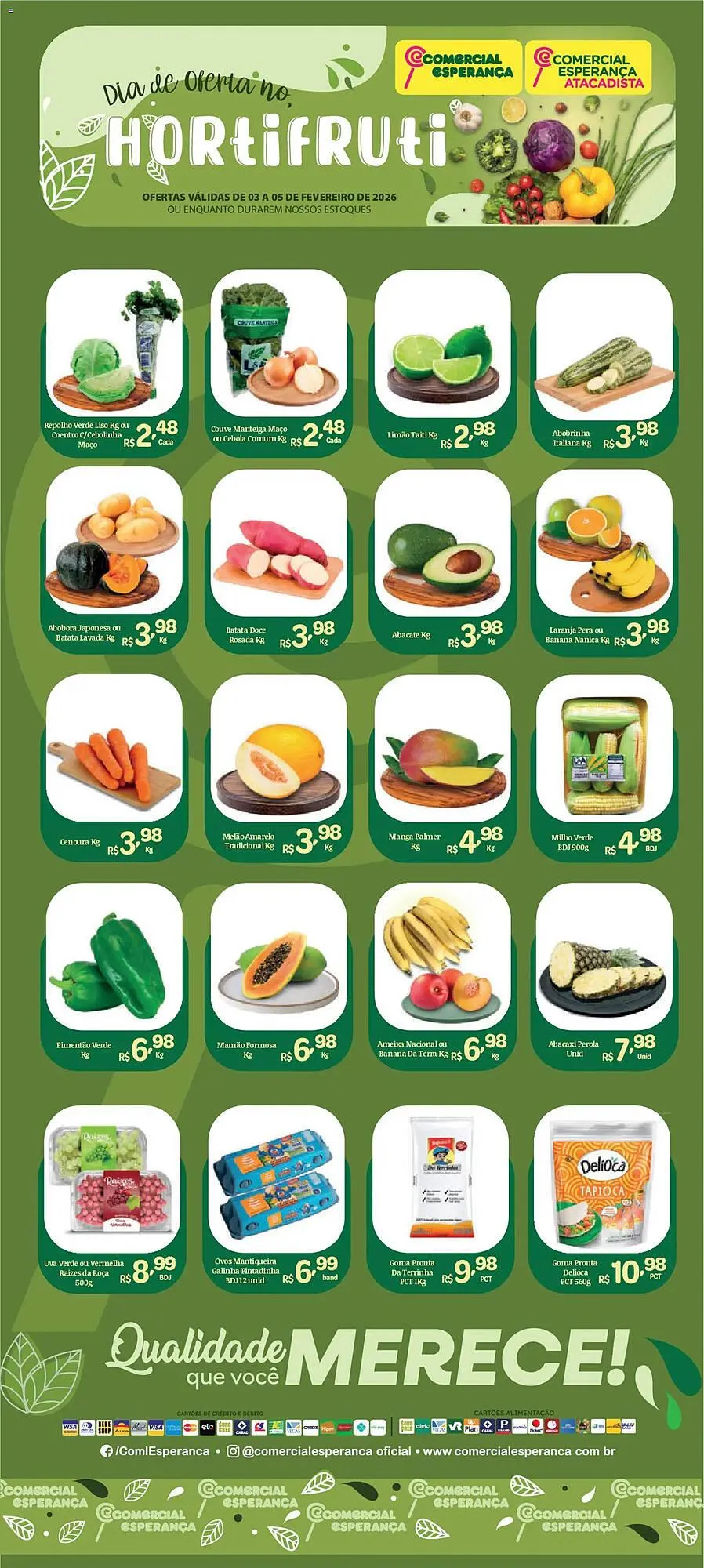 Folheto Comercial Esperança - 1