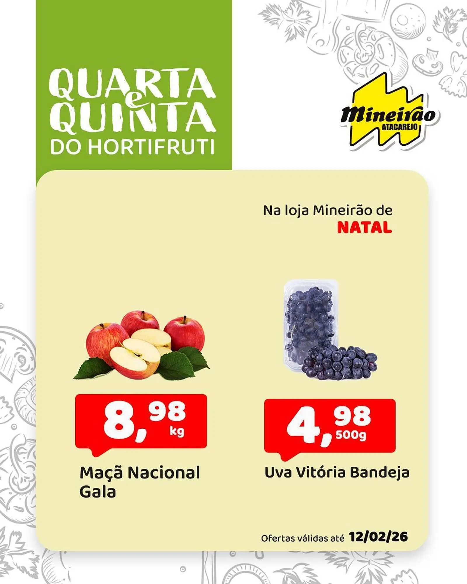 Encarte de Folheto Mineirão Atacarejo 11 de fevereiro até 12 de fevereiro 2026 - Pagina 2