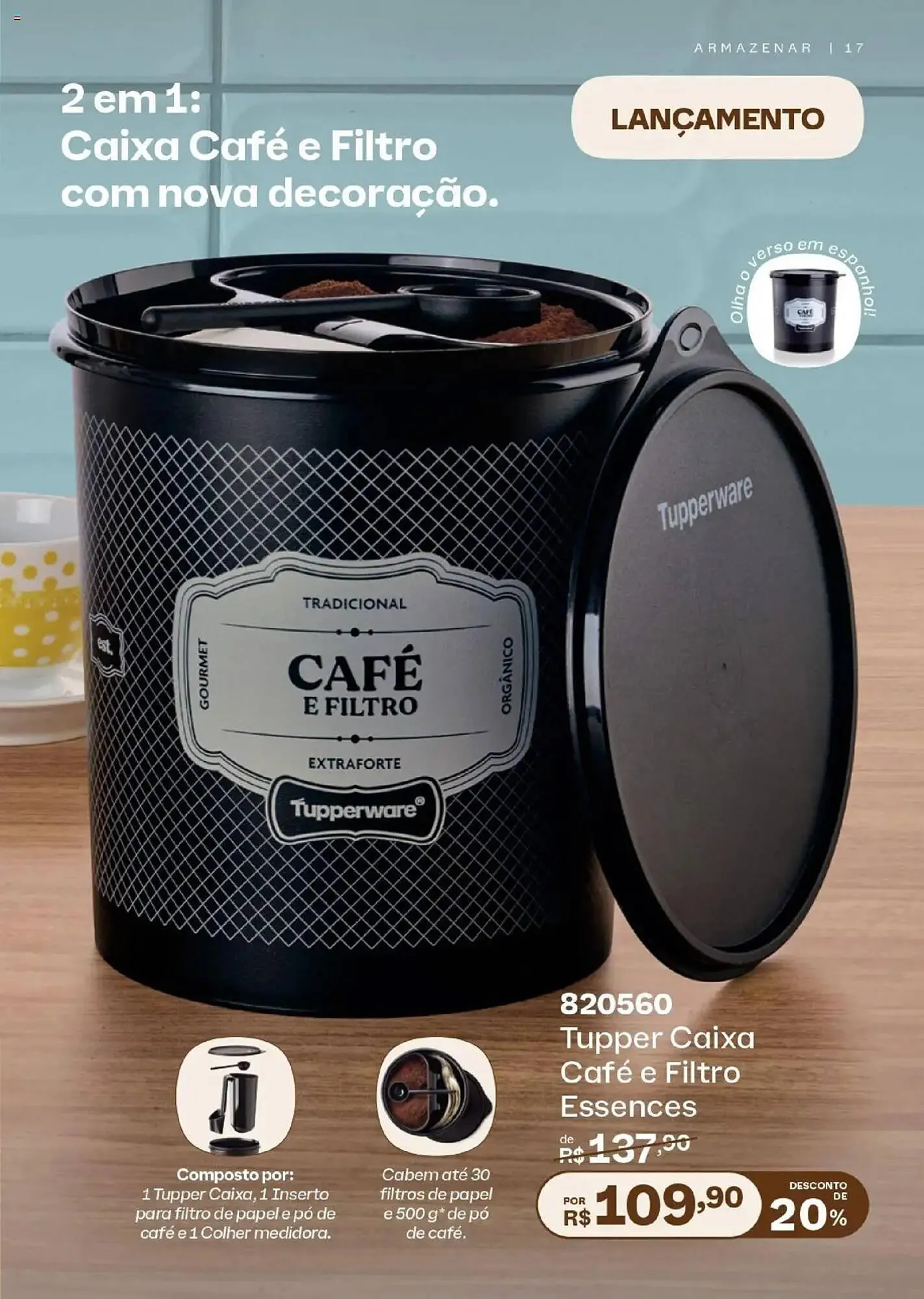 Encarte de Catálogo Tupperware 1 de agosto até 31 de agosto 2025 - Pagina 17