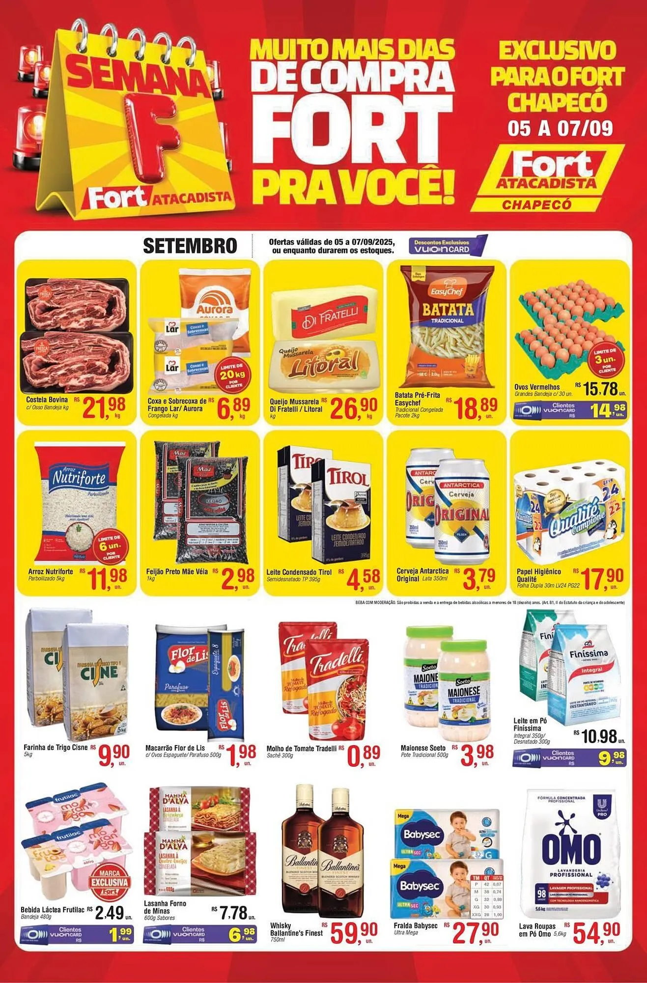 Encarte de Tabloide Fort Atacadista 6 de setembro até 7 de setembro 2025 - Pagina 1