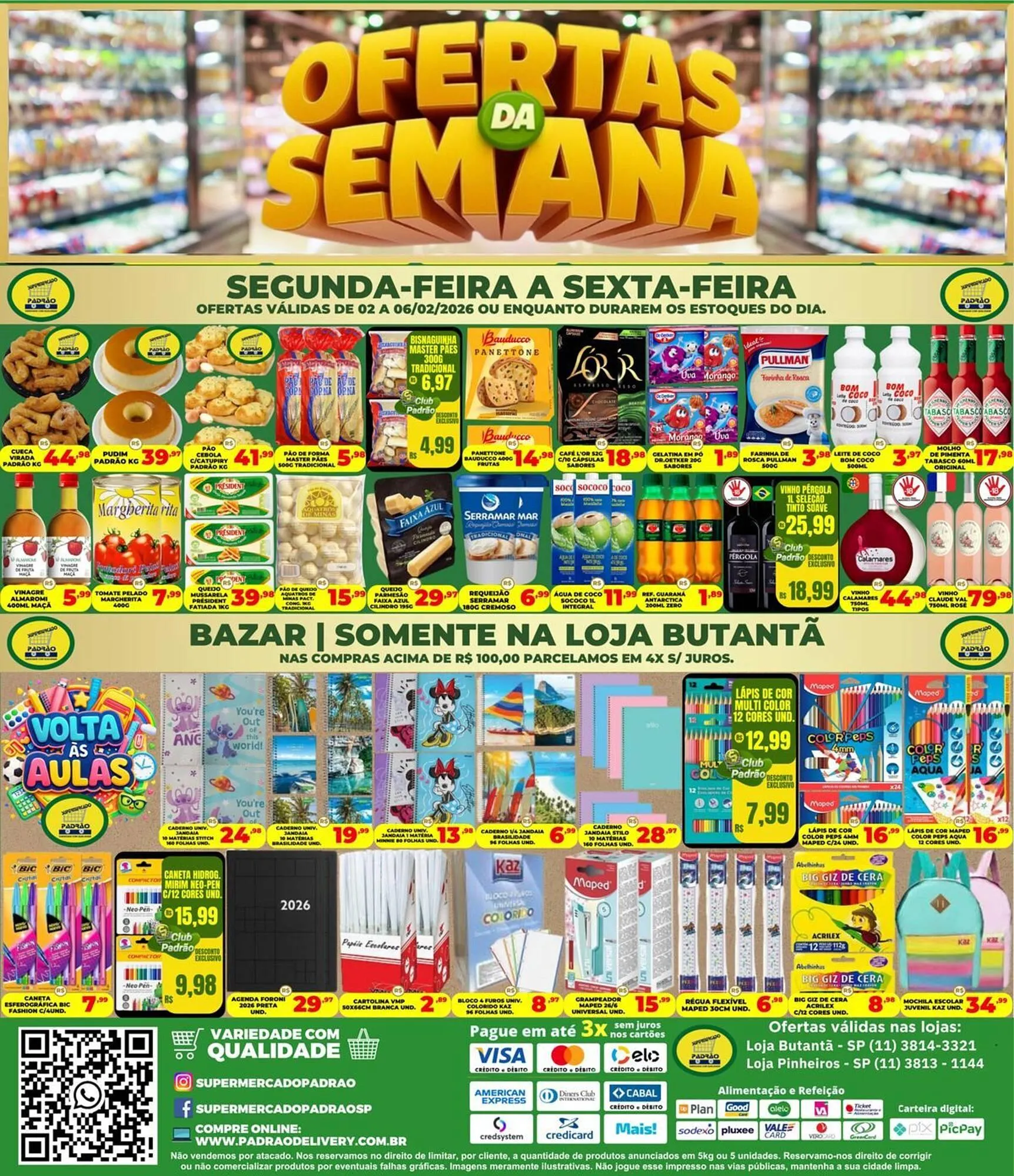 Folheto Supermercado Padrão - 1