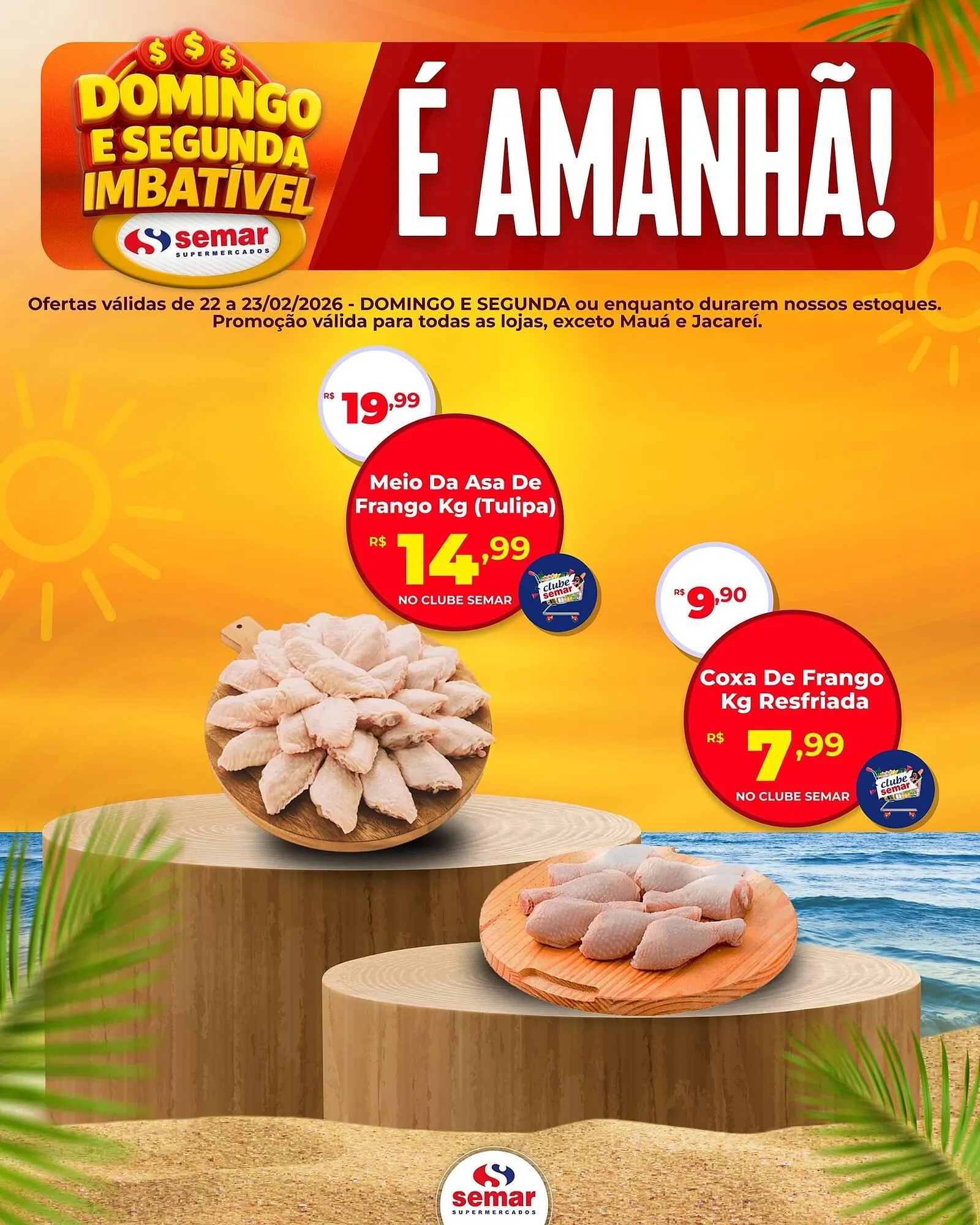 Encarte de Folheto Semar Supermercado 21 de fevereiro até 23 de fevereiro 2026 - Pagina 2