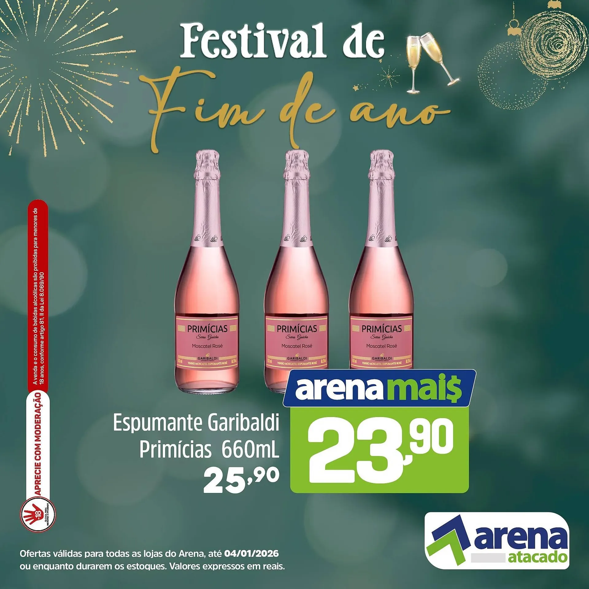 Encarte de Folheto Arena Atacado 18 de dezembro até 4 de janeiro 2026 - Pagina 4