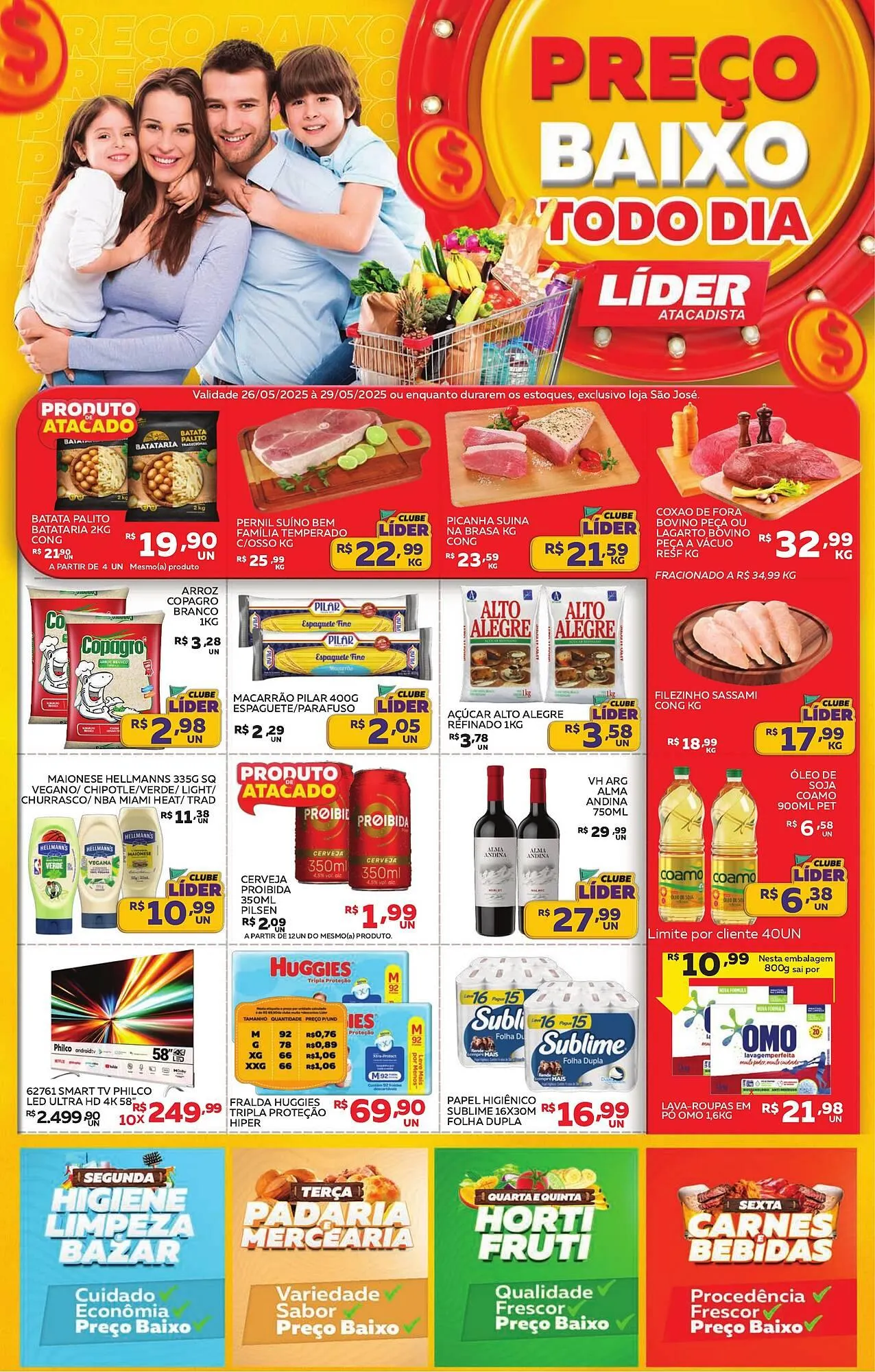 Encarte de Catálogo Lider Atacadista 26 de maio até 29 de maio 2025 - Pagina 1