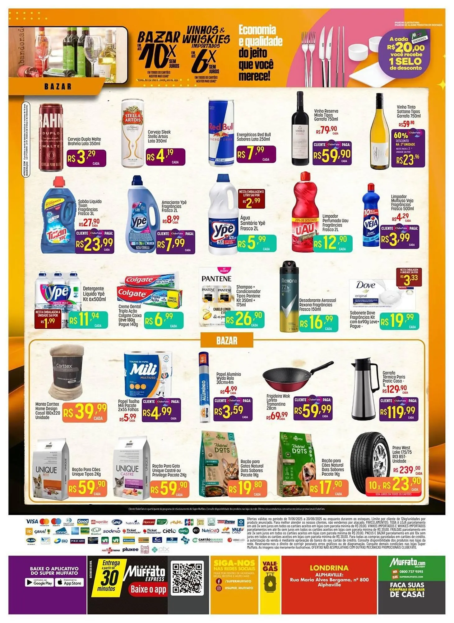 Encarte de Catálogo Muffato 11 de junho até 20 de junho 2025 - Pagina 4