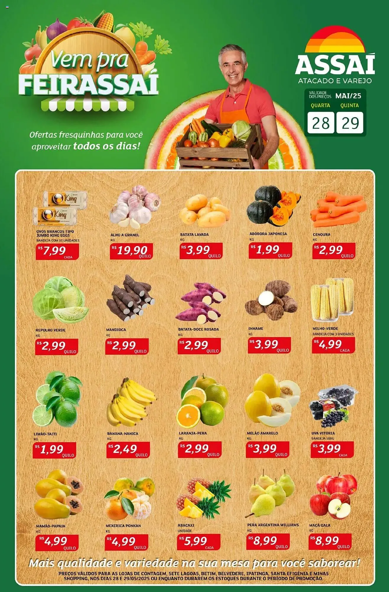 Encarte de Catálogo Assaí Atacadista 28 de maio até 30 de maio 2025 - Pagina 1
