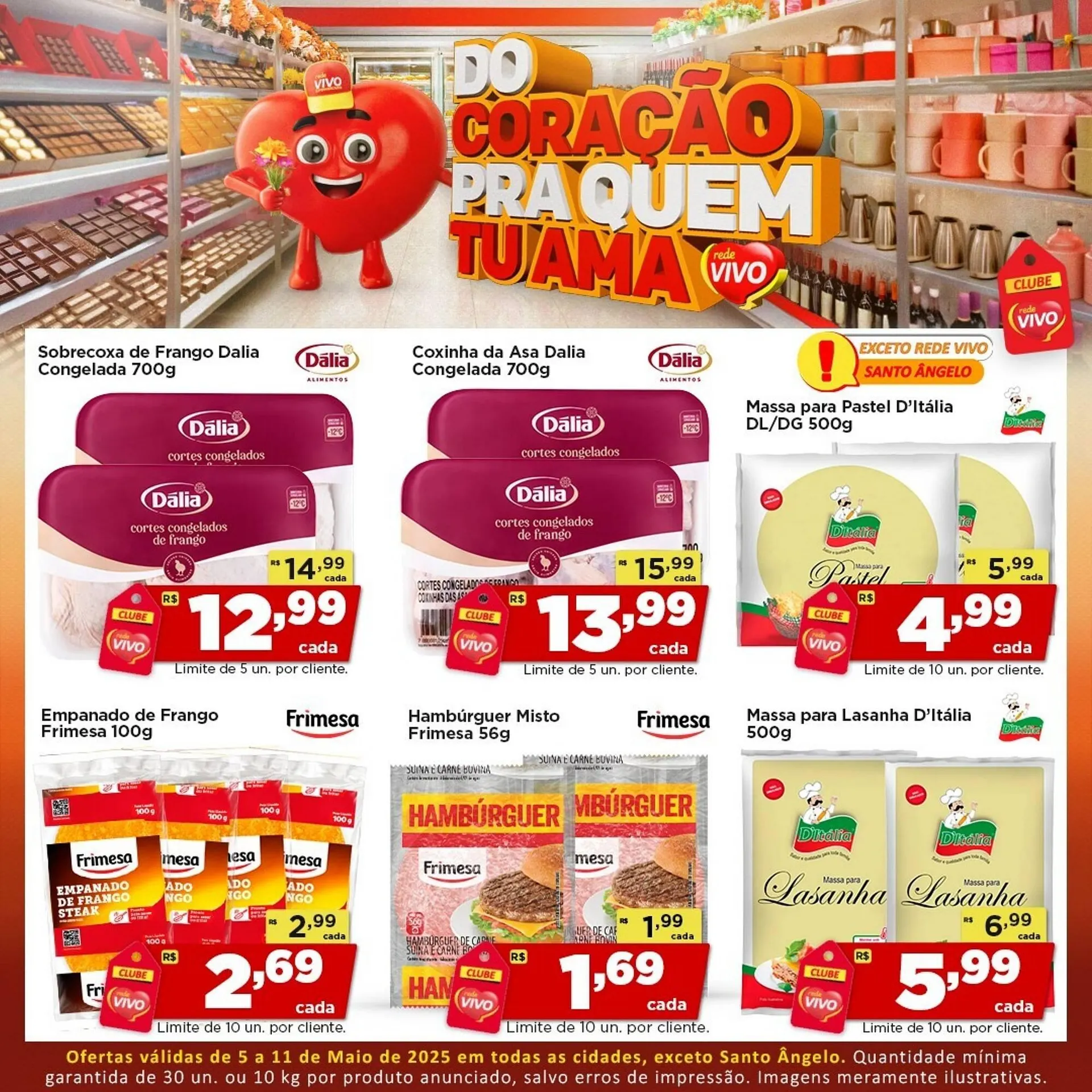 Encarte de Catálogo Rede Vivo 5 de maio até 11 de maio 2025 - Pagina 1