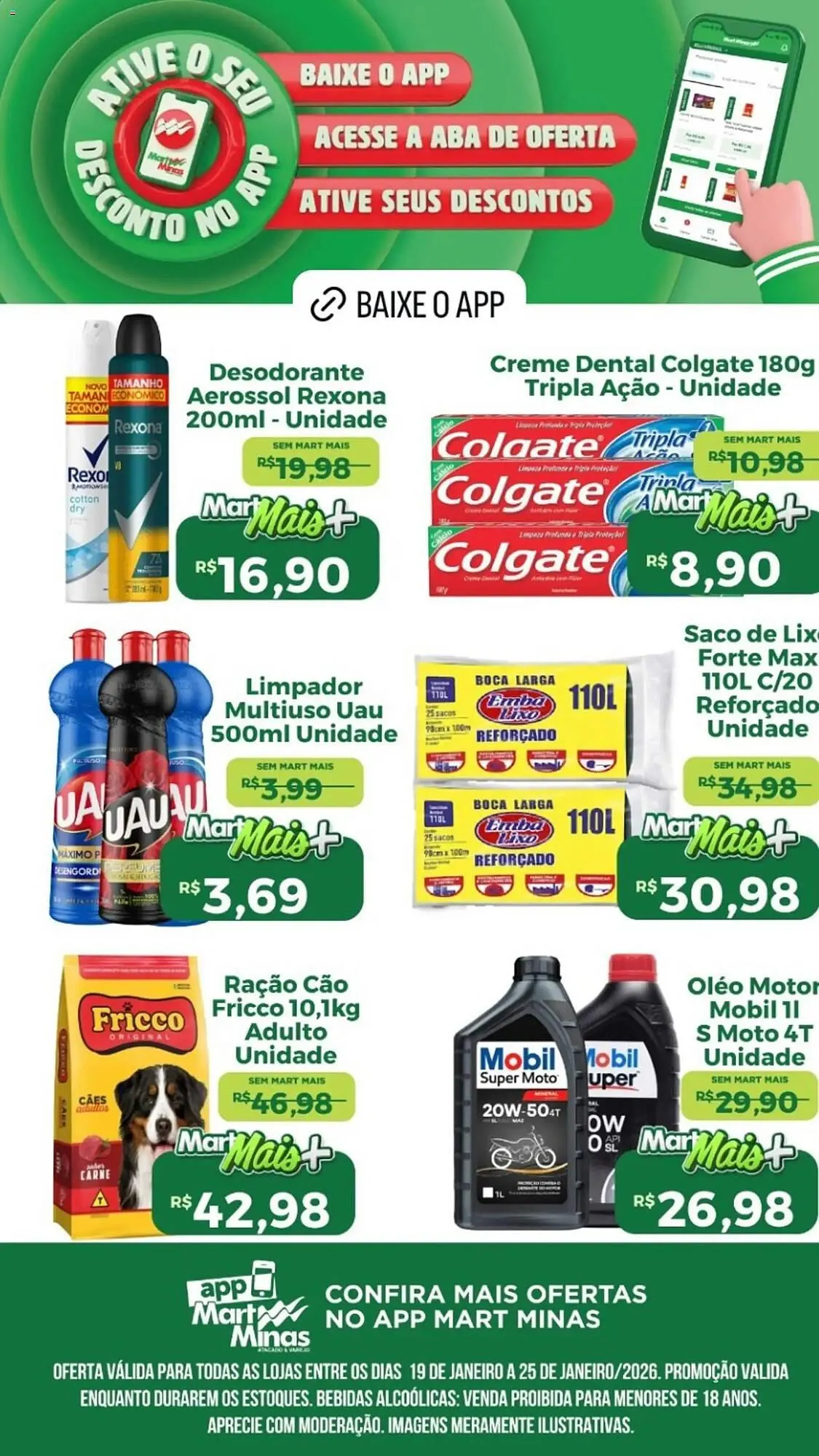 Encarte de Folheto Mart Minas 19 de janeiro até 25 de janeiro 2026 - Pagina 2