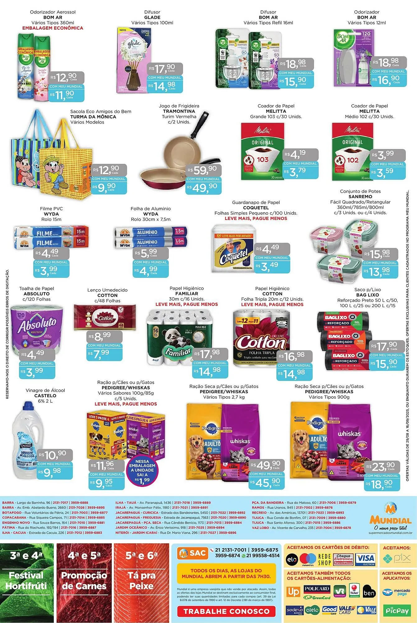 Encarte de Catálogo Supermercados Mundial 29 de agosto até 16 de setembro 2025 - Pagina 14