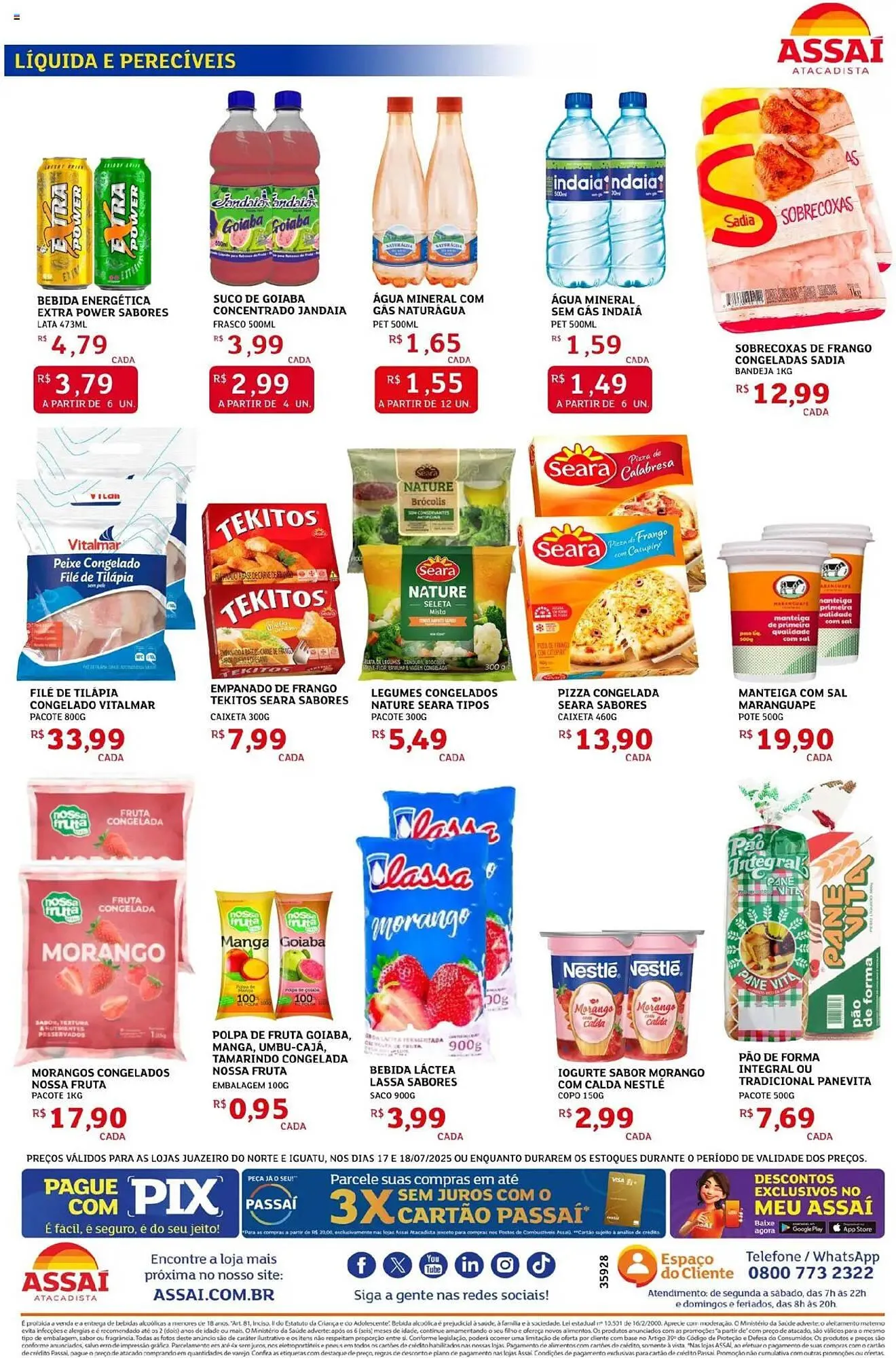Encarte de Catálogo Assaí Atacadista 17 de julho até 18 de julho 2025 - Pagina 2
