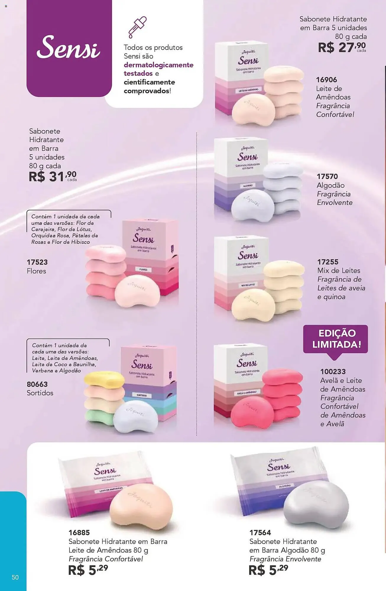 Encarte de Catálogo Jequiti 24 de outubro até 13 de novembro 2025 - Pagina 50