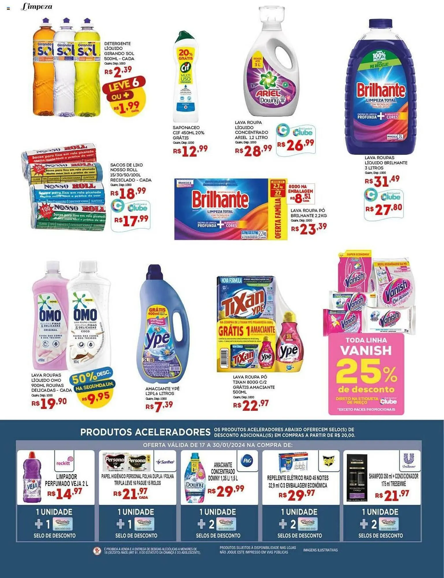 Encarte de Catálogo Bistek Supermercados 17 de janeiro até 4 de fevereiro 2024 - Pagina 18