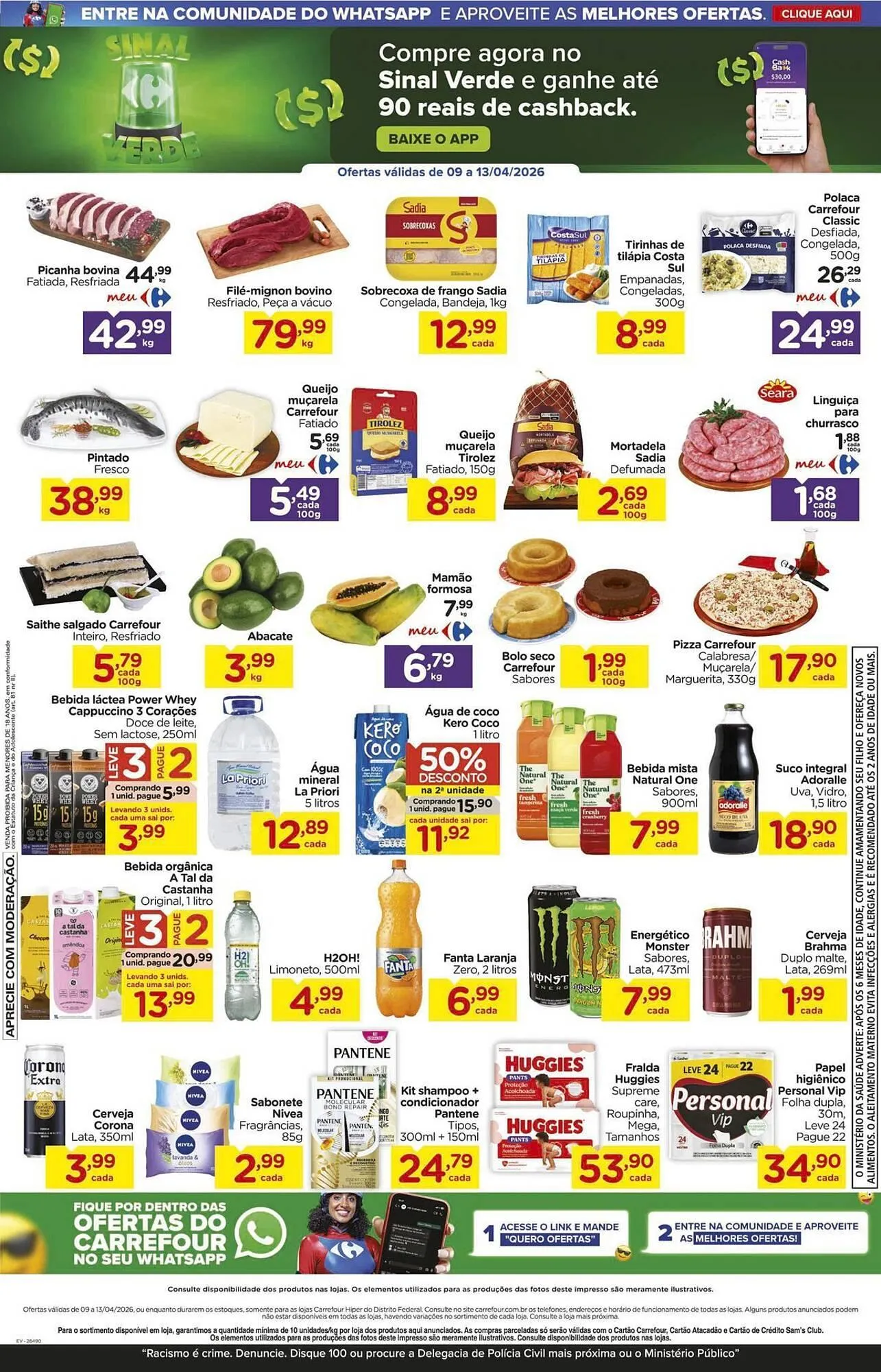 Encarte de Folheto Carrefour 9 de abril até 13 de abril 2026 - Pagina 2