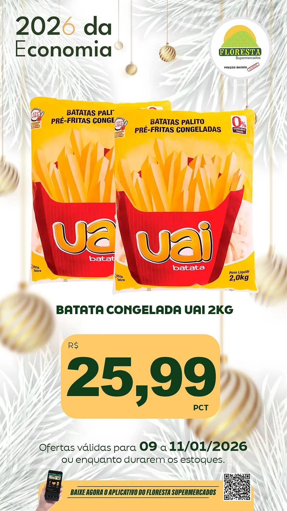Encarte de Catálogo Floresta Supermercados 8 de janeiro até 10 de janeiro 2026 - Pagina 21