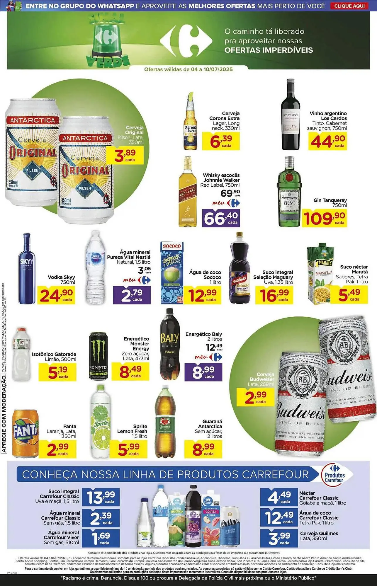 Encarte de Catálogo Carrefour 4 de julho até 10 de julho 2025 - Pagina 9