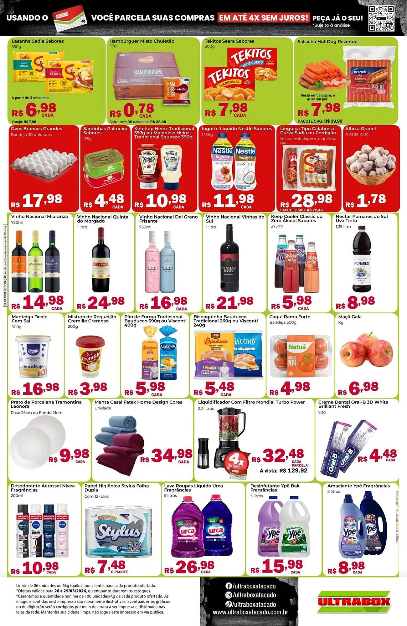 Encarte de Panfleto Ultrabox 27 de março até 29 de março 2026 - Pagina 2