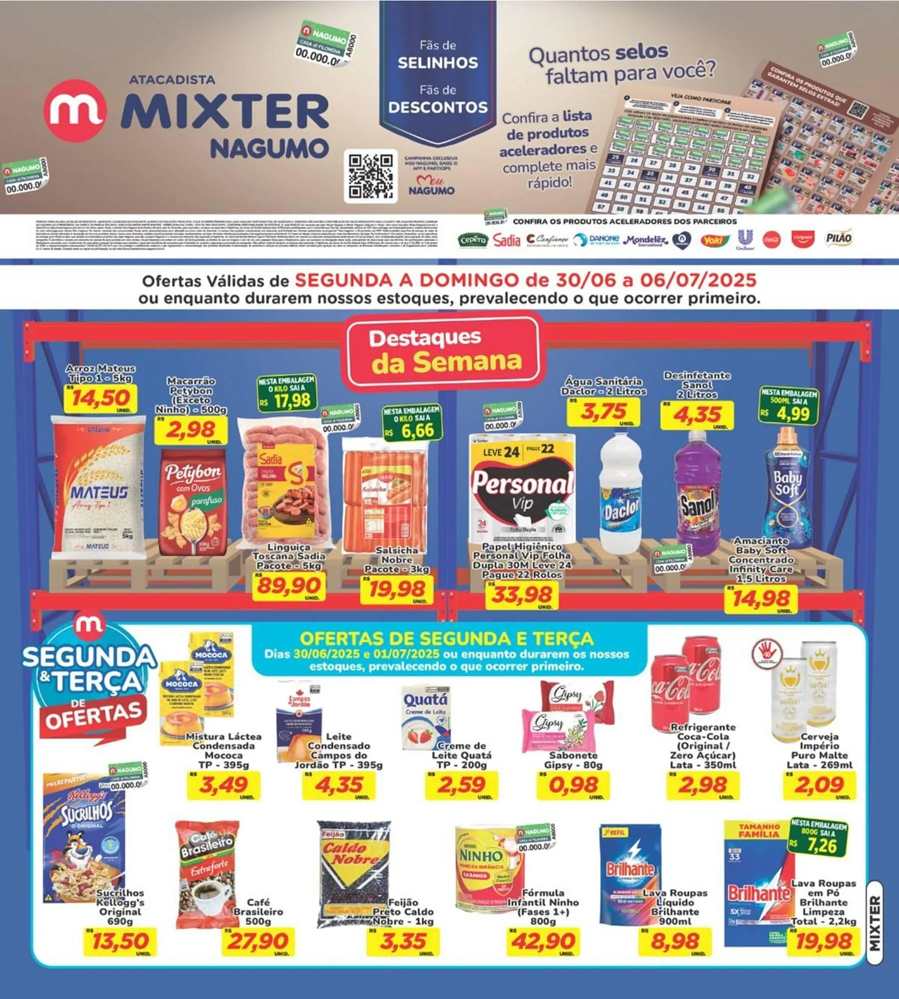 Encarte de Catálogo Nagumo 1 de julho até 6 de julho 2025 - Pagina 1