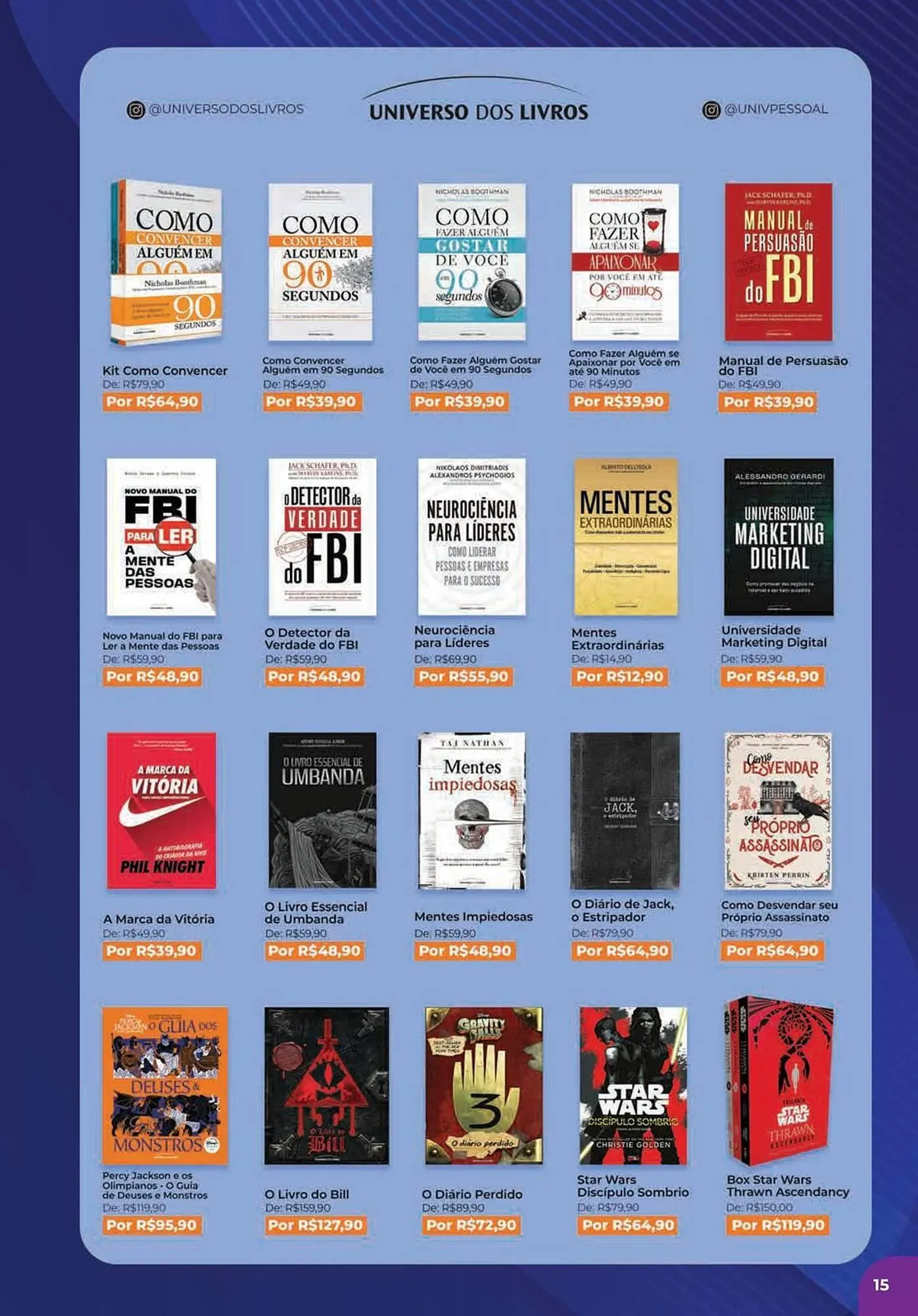 Encarte de Catálogo Livraria Leitura 1 de agosto até 30 de setembro 2025 - Pagina 15