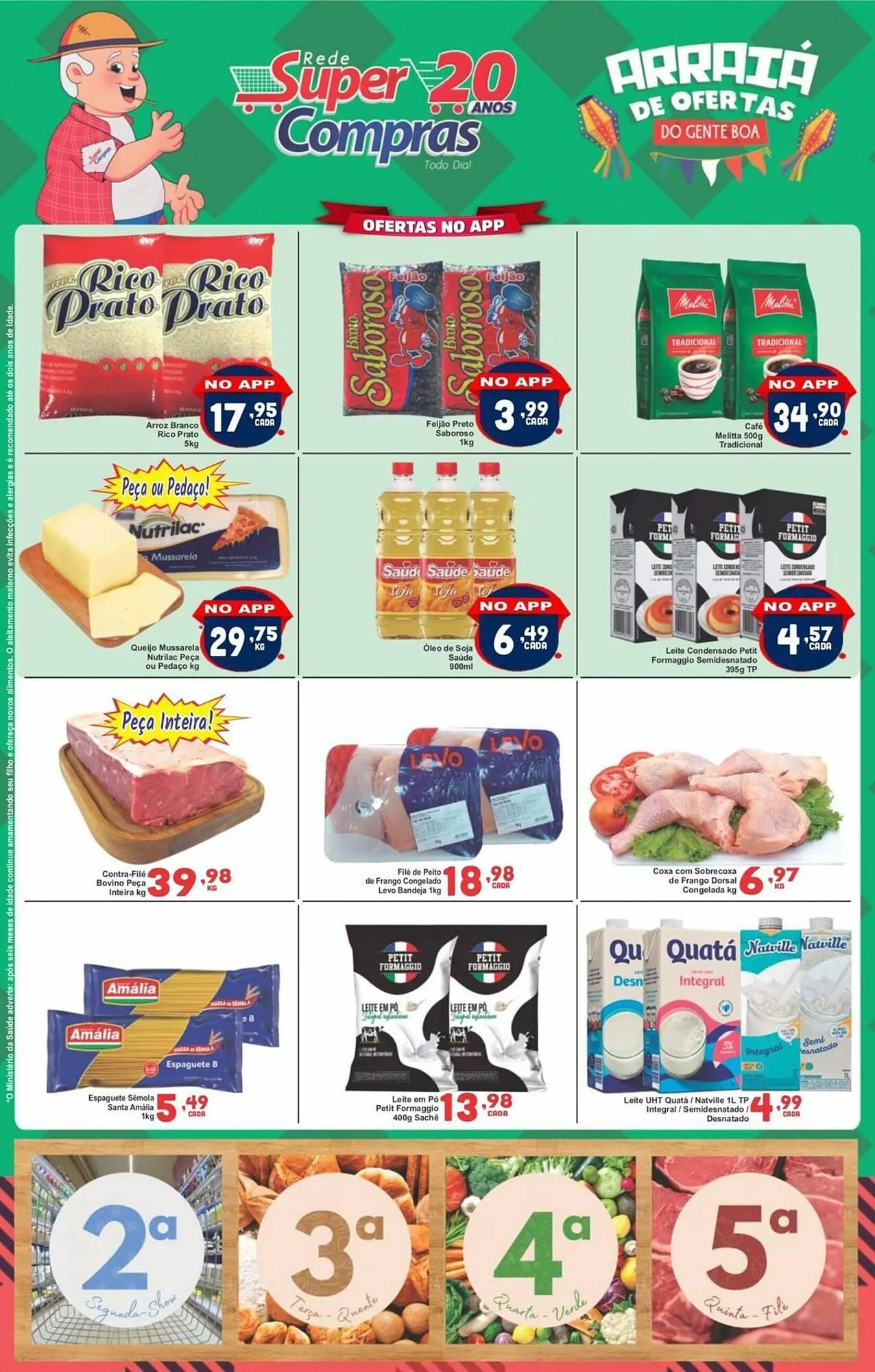 Encarte de Catálogo Rede Super Compras 6 de junho até 12 de junho 2025 - Pagina 1