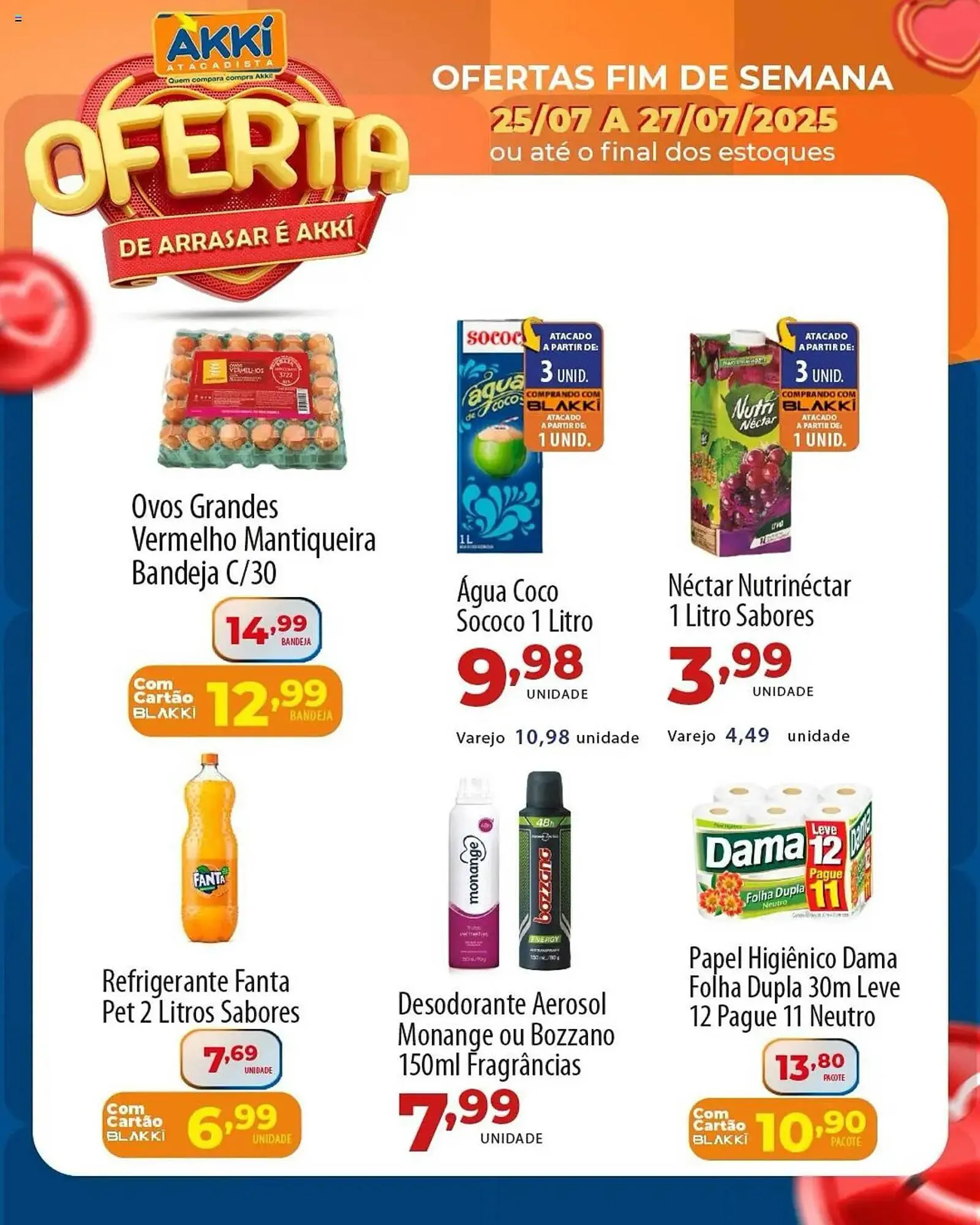 Encarte de Catálogo Akki Atacadista 25 de julho até 27 de julho 2025 - Pagina 3