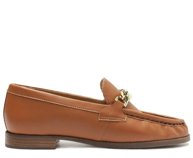 Mocassim Marrom Correntes Antonia