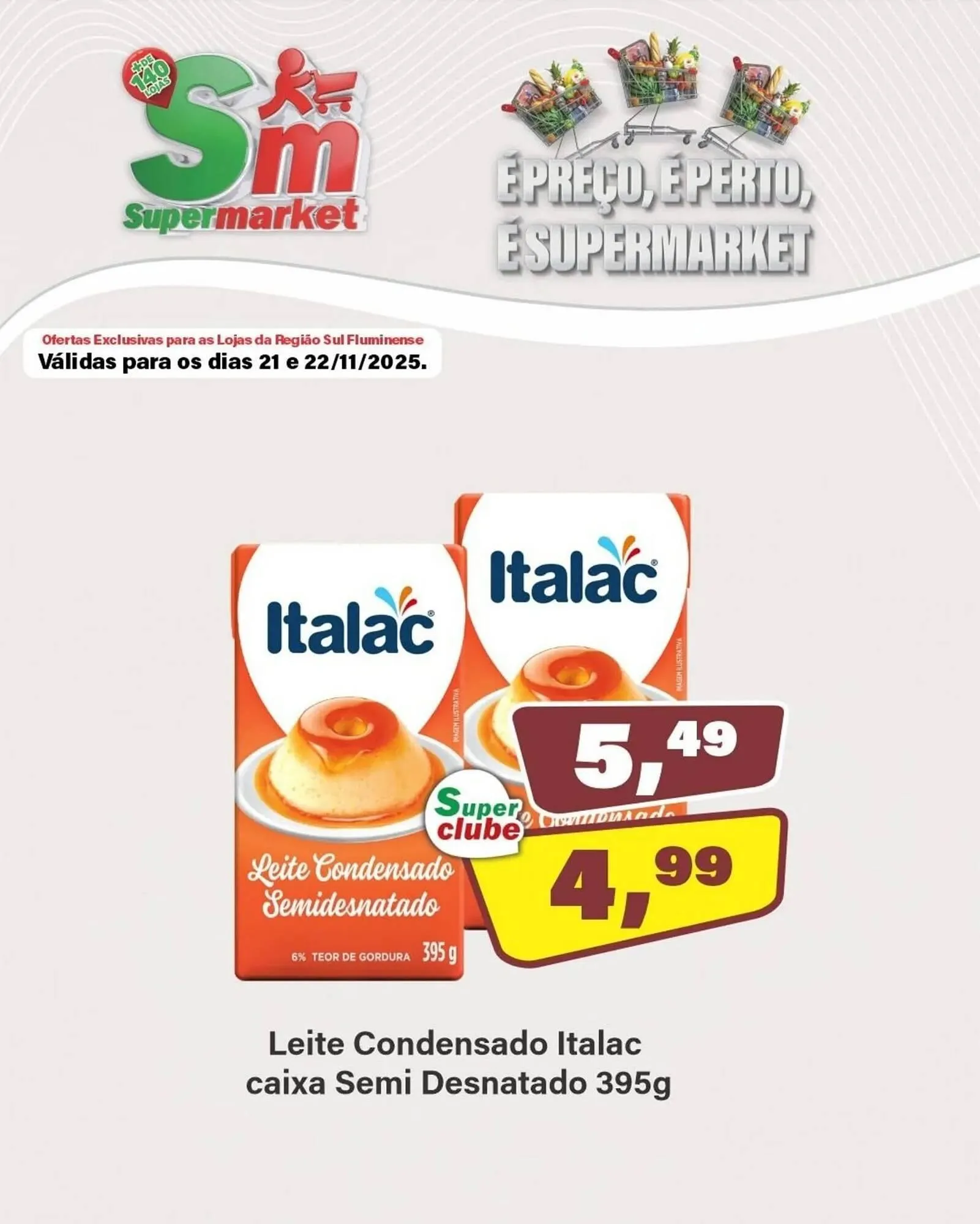 Encarte de Catálogo Floresta Supermercados 21 de novembro até 22 de novembro 2025 - Pagina 1