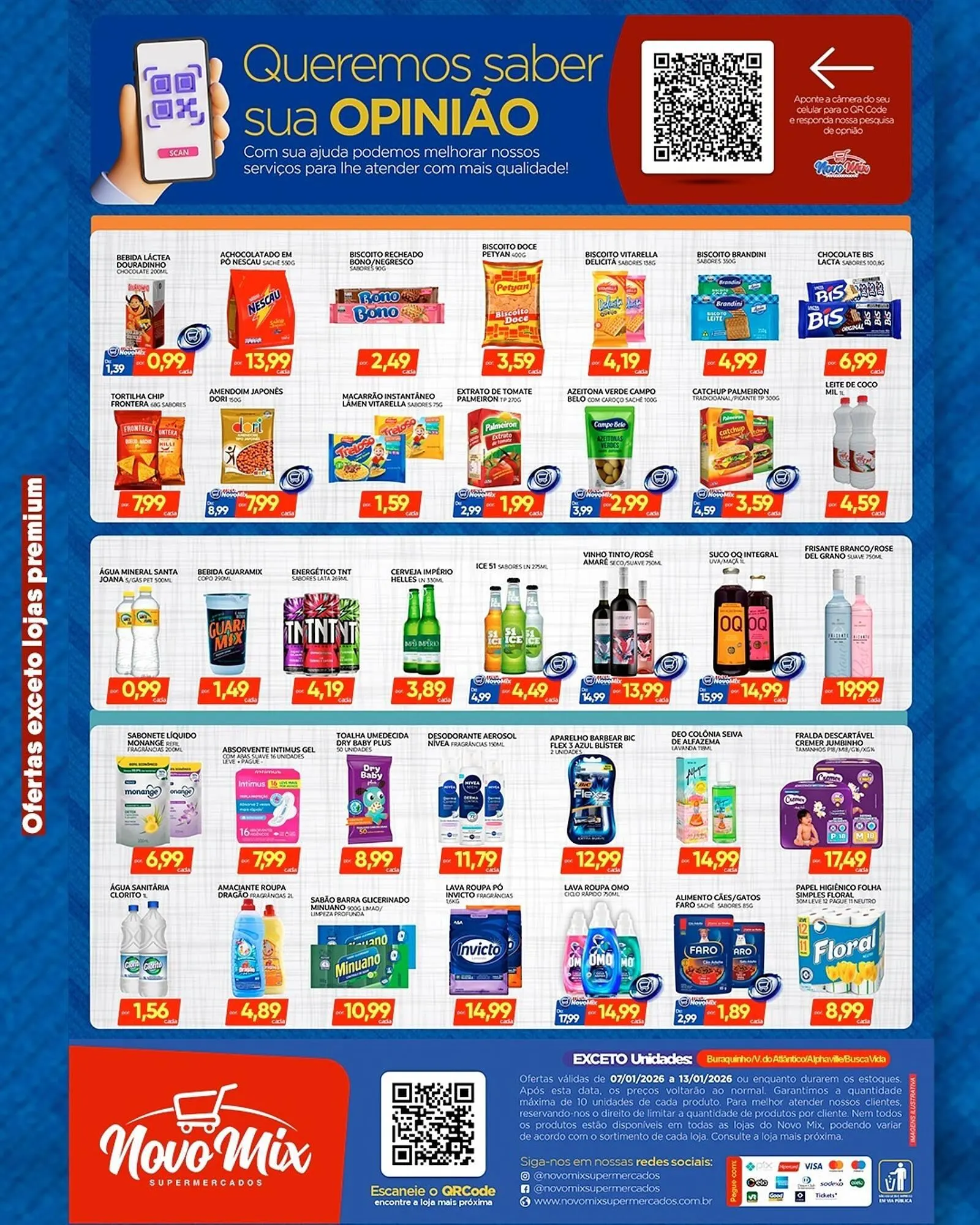 Encarte de Encarte Novo Mix 7 de janeiro até 14 de janeiro 2026 - Pagina 3