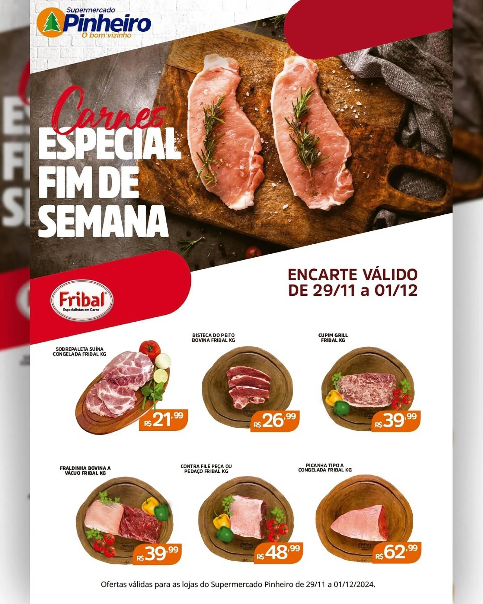 Encarte de Catálogo Pinheiro Supermercado 29 de novembro até 1 de dezembro 2024 - Pagina 2