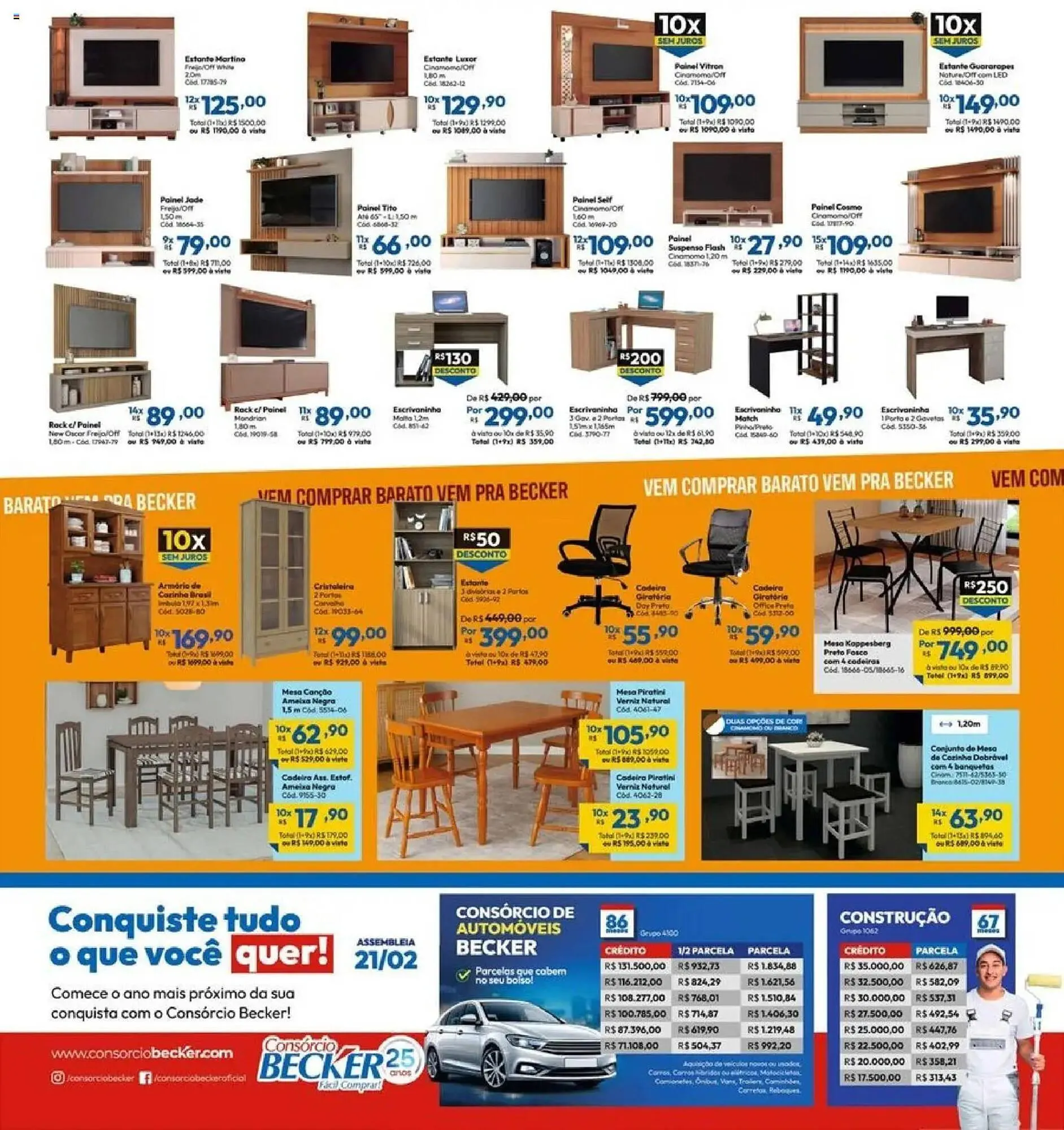 Encarte de Folheto Lojas Becker 1 de fevereiro até 28 de fevereiro 2026 - Pagina 14