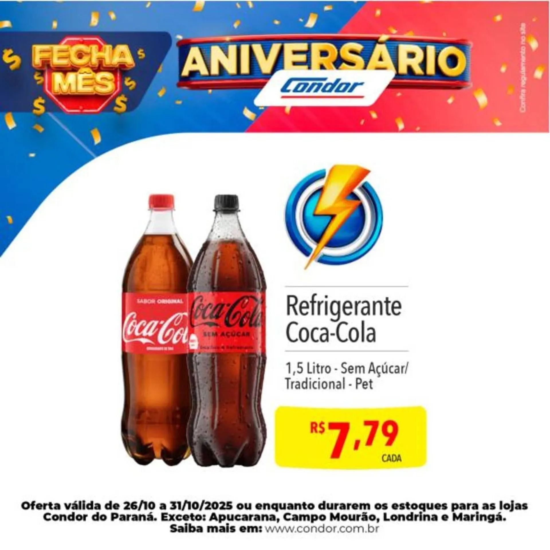 Encarte de Catálogo Supermercados Condor 28 de outubro até 31 de outubro 2025 - Pagina 5