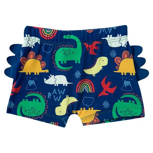 shorts dino praia bebê proteção uv50+