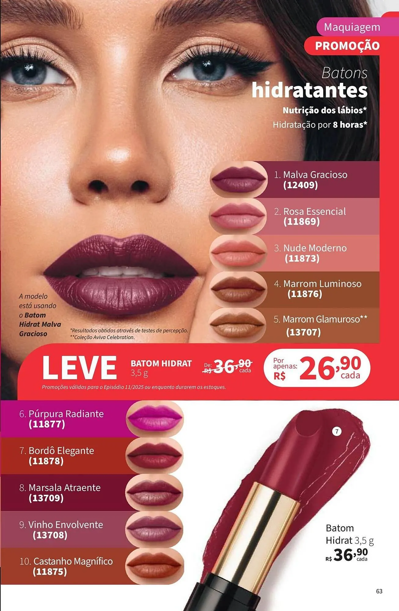 Encarte de Catálogo Jequiti 1 de novembro até 30 de novembro 2025 - Pagina 63