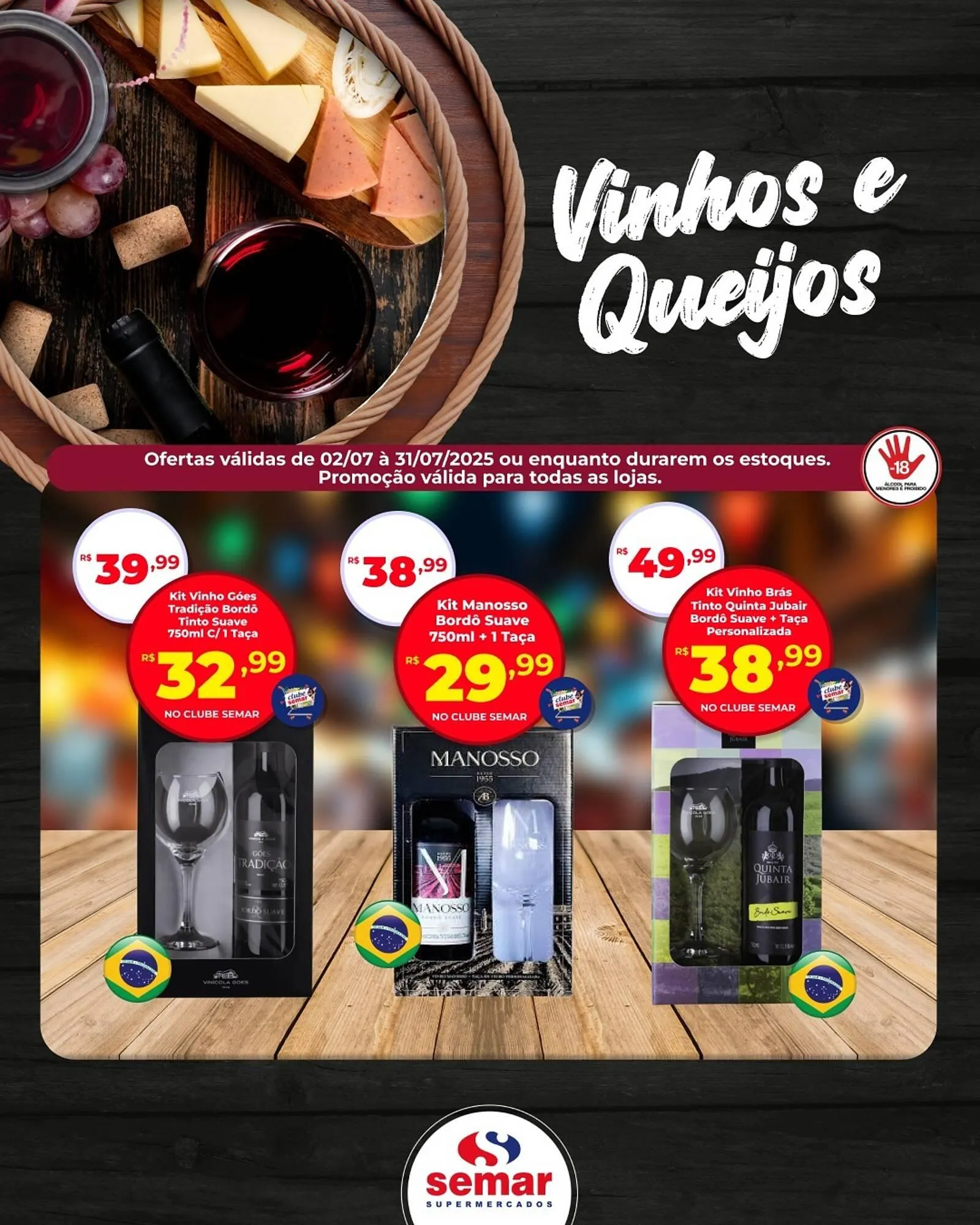 Encarte de Catálogo Semar Supermercado 12 de julho até 31 de julho 2025 - Pagina 3