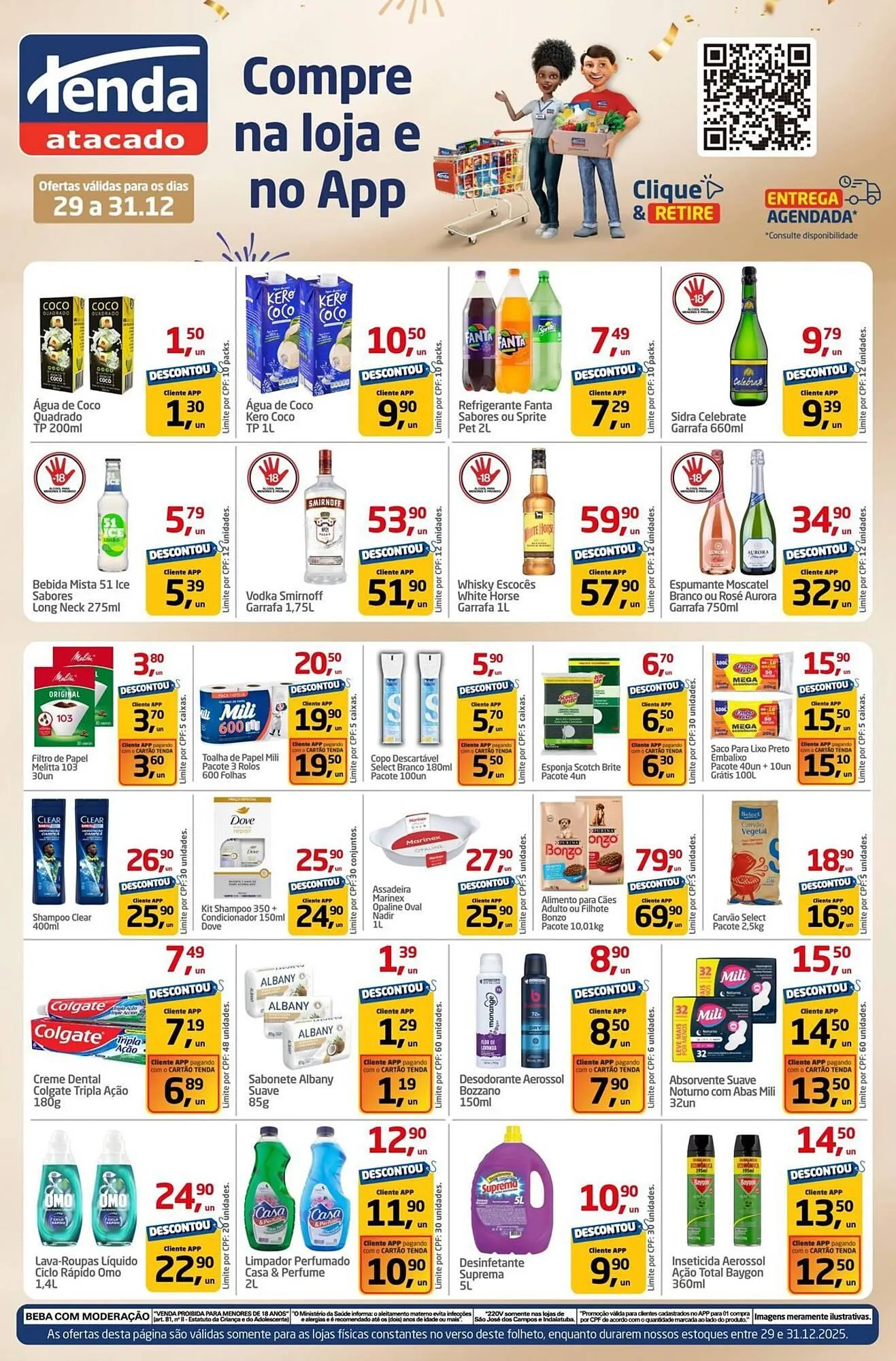 Encarte de Folheto Tenda Atacado 29 de dezembro até 31 de dezembro 2025 - Pagina 3