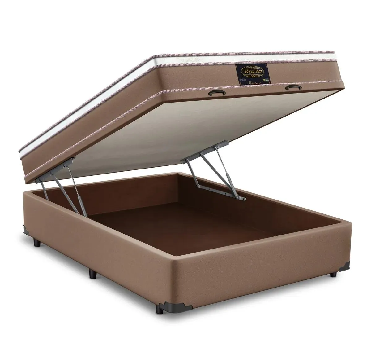 Cama Box Baú + Colchão England
