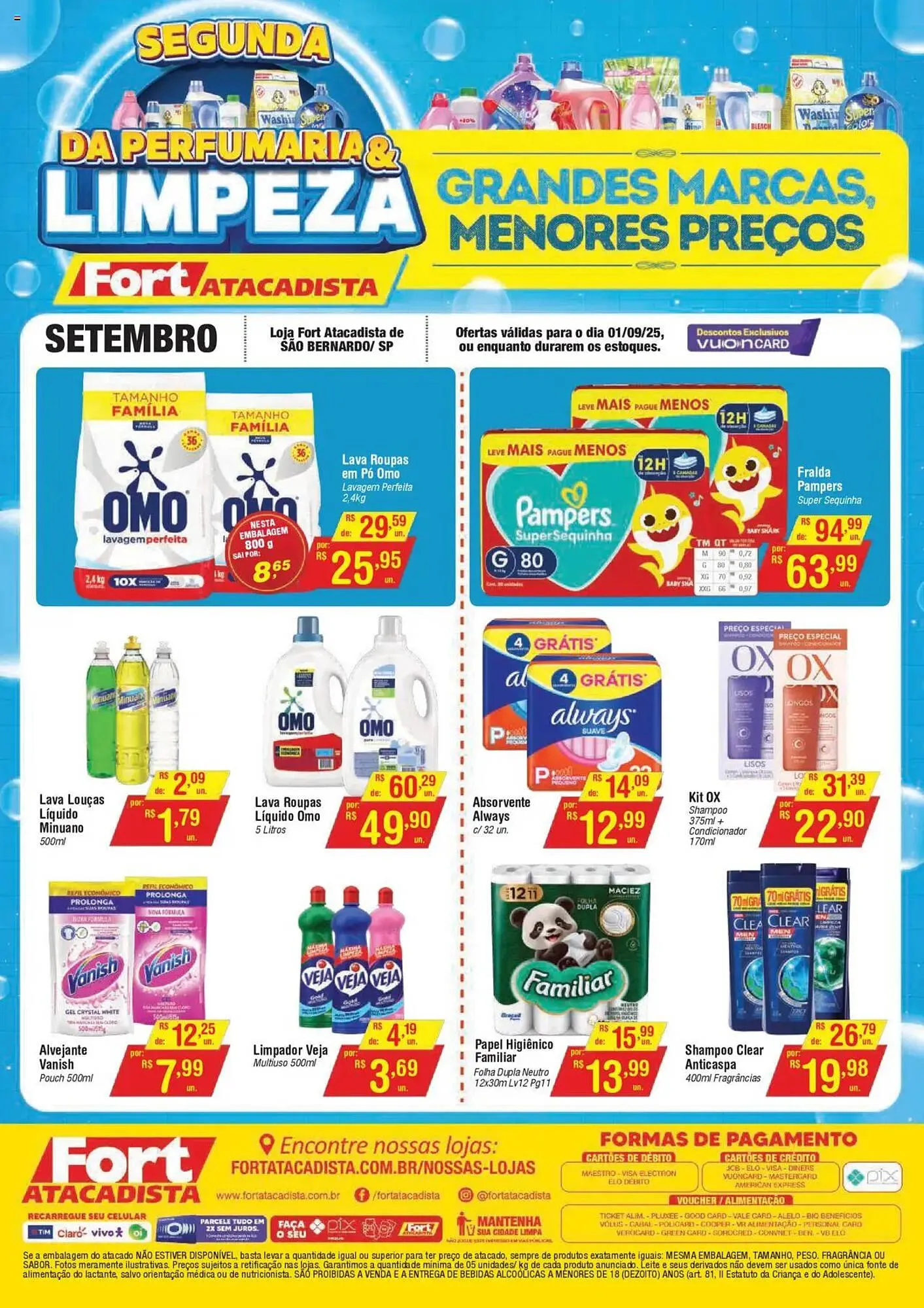 Encarte de Catálogo Fort Atacadista 1 de setembro até 1 de setembro 2025 - Pagina 1