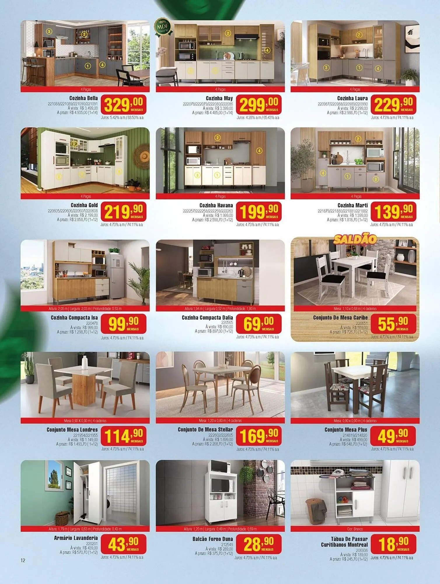 Encarte de Catálogo Berlanda 2 de abril até 30 de abril 2025 - Pagina 12