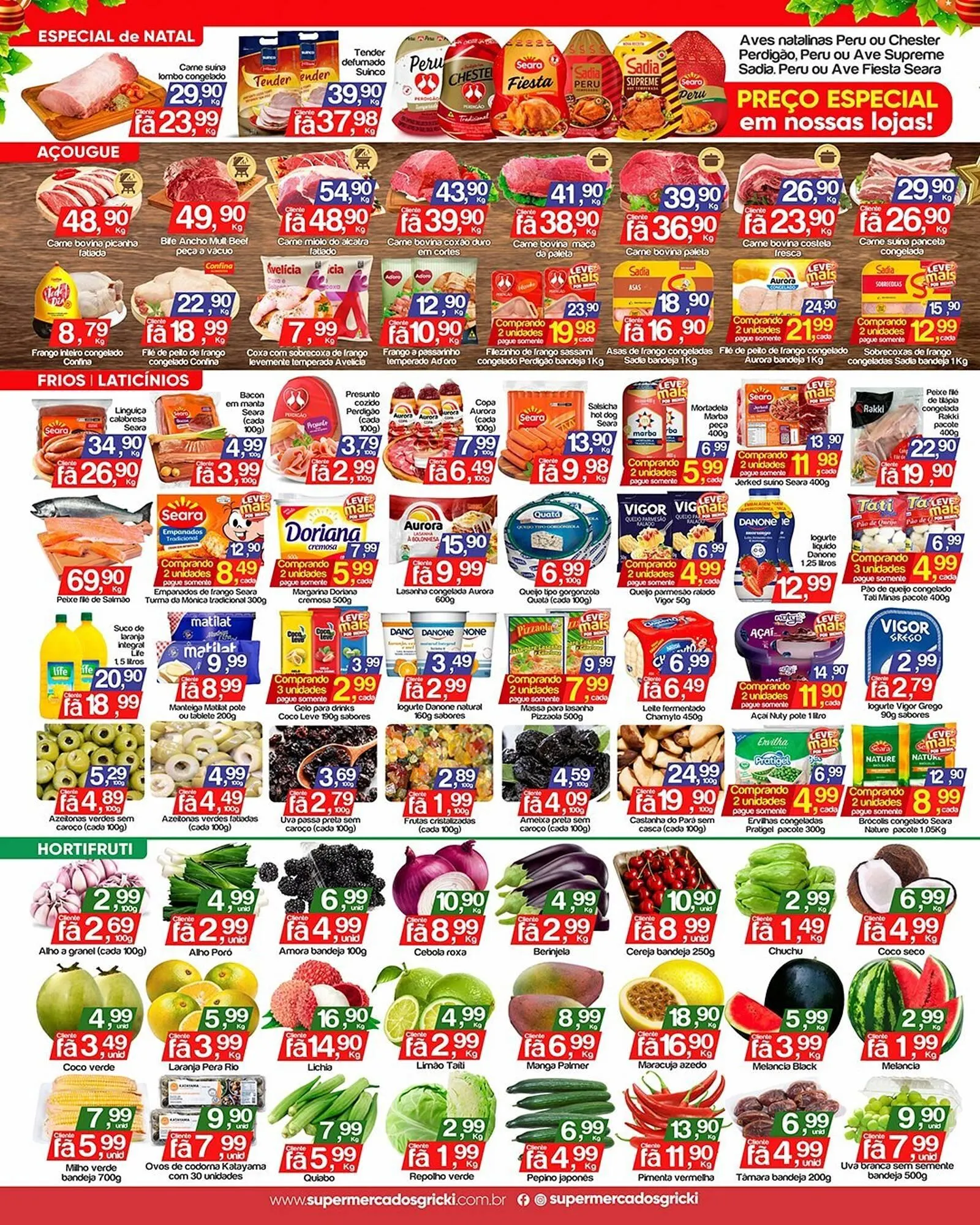 Encarte de Catálogo Supermercados Gricki 22 de dezembro até 24 de dezembro 2025 - Pagina 4