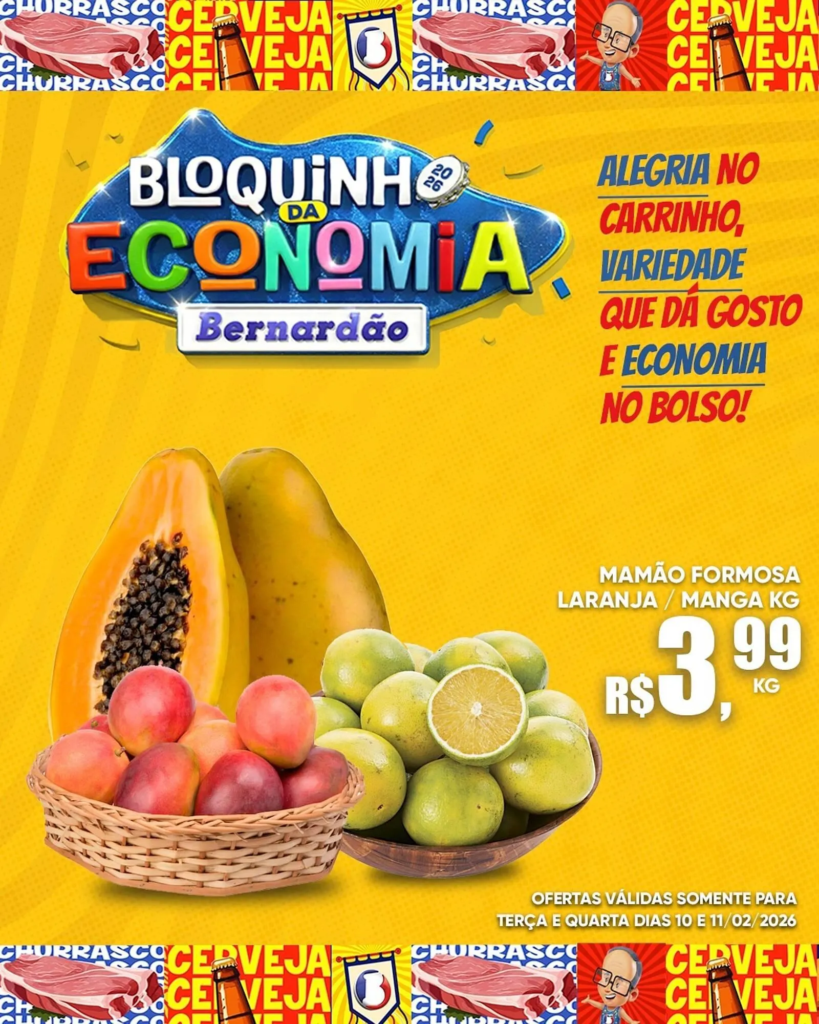 Encarte de Catálogo Supermercado Bernardão 10 de fevereiro até 11 de fevereiro 2026 - Pagina 5