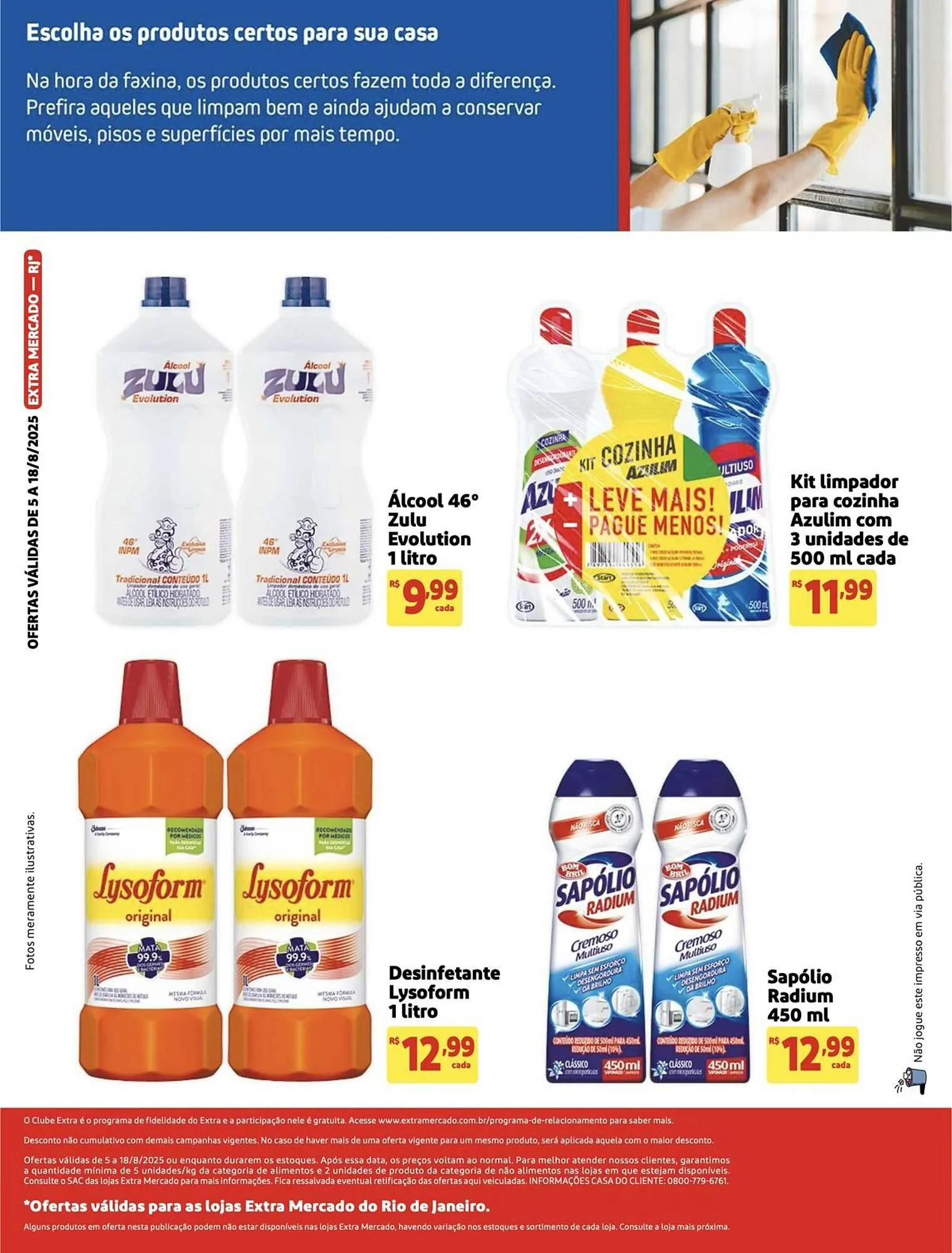 Encarte de Catálogo Mercado Extra 5 de agosto até 18 de agosto 2025 - Pagina 2