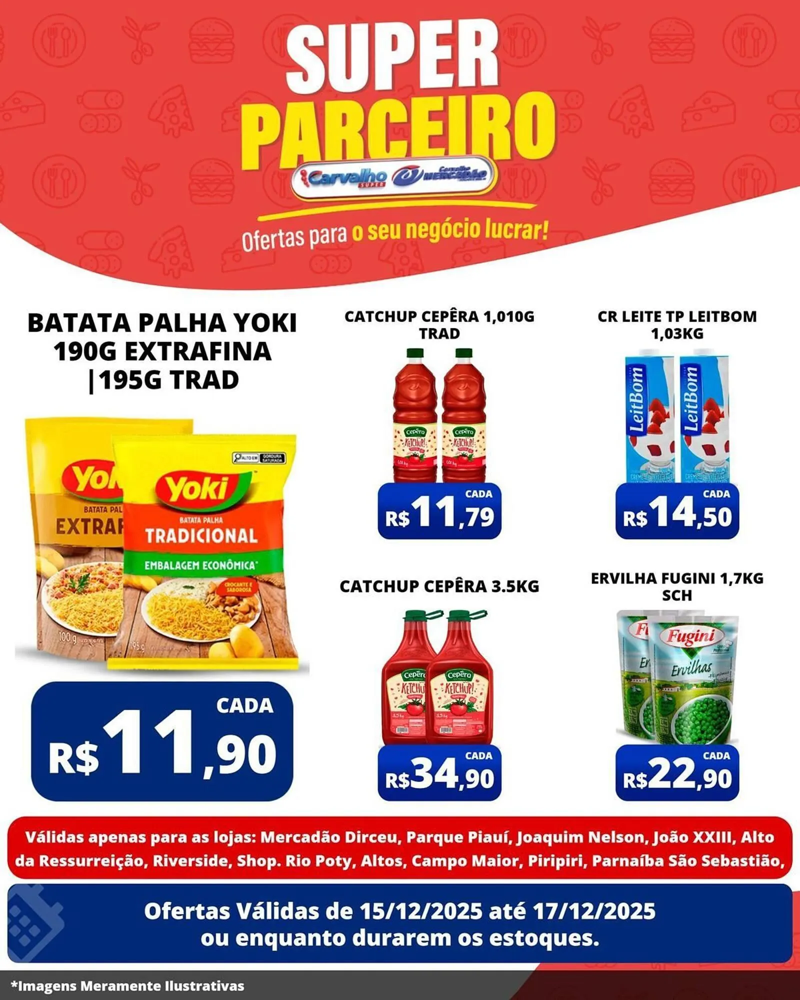 Encarte de Catálogo Carvalho Supermercado 15 de dezembro até 17 de dezembro 2025 - Pagina 4